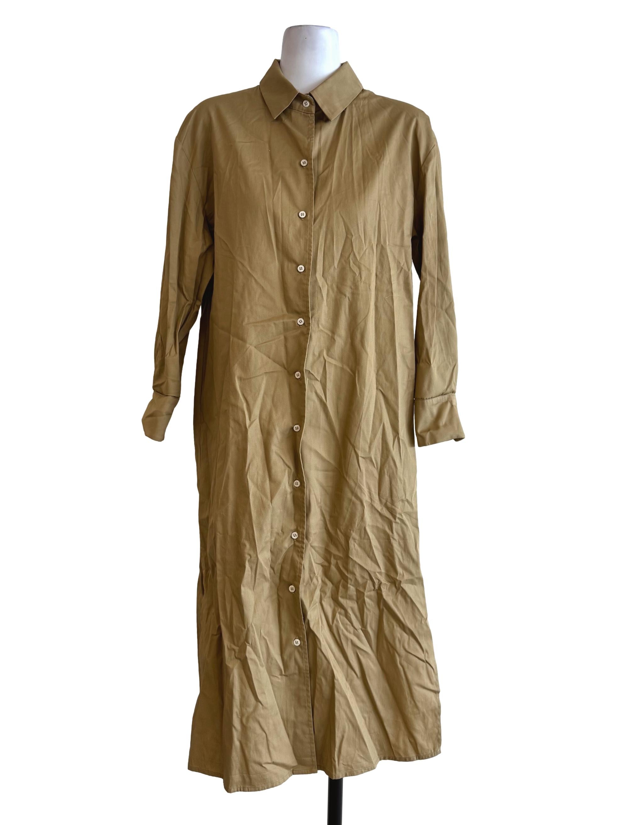 Organic Cotton Oversized Shirt Dress OSN