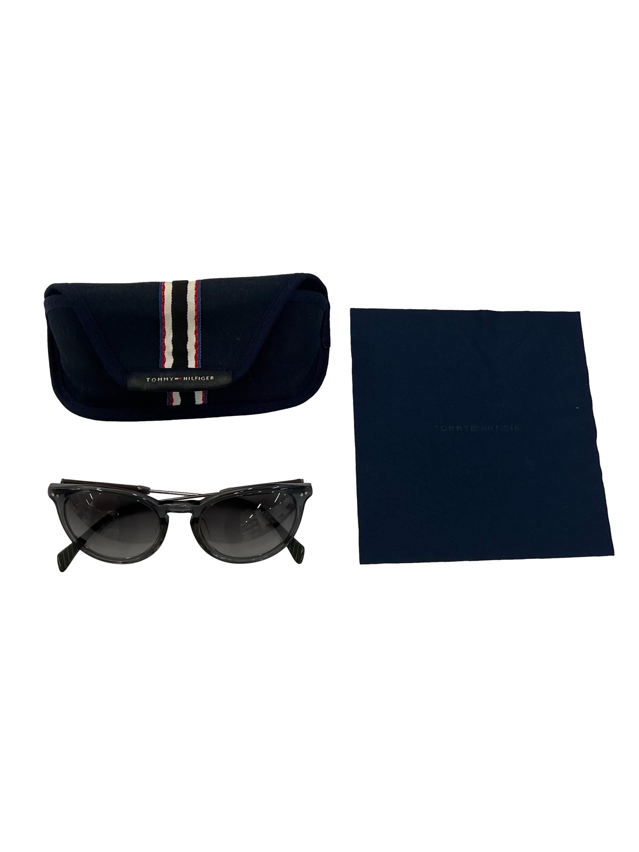 Grey Round Gradient Lens Sunglasses