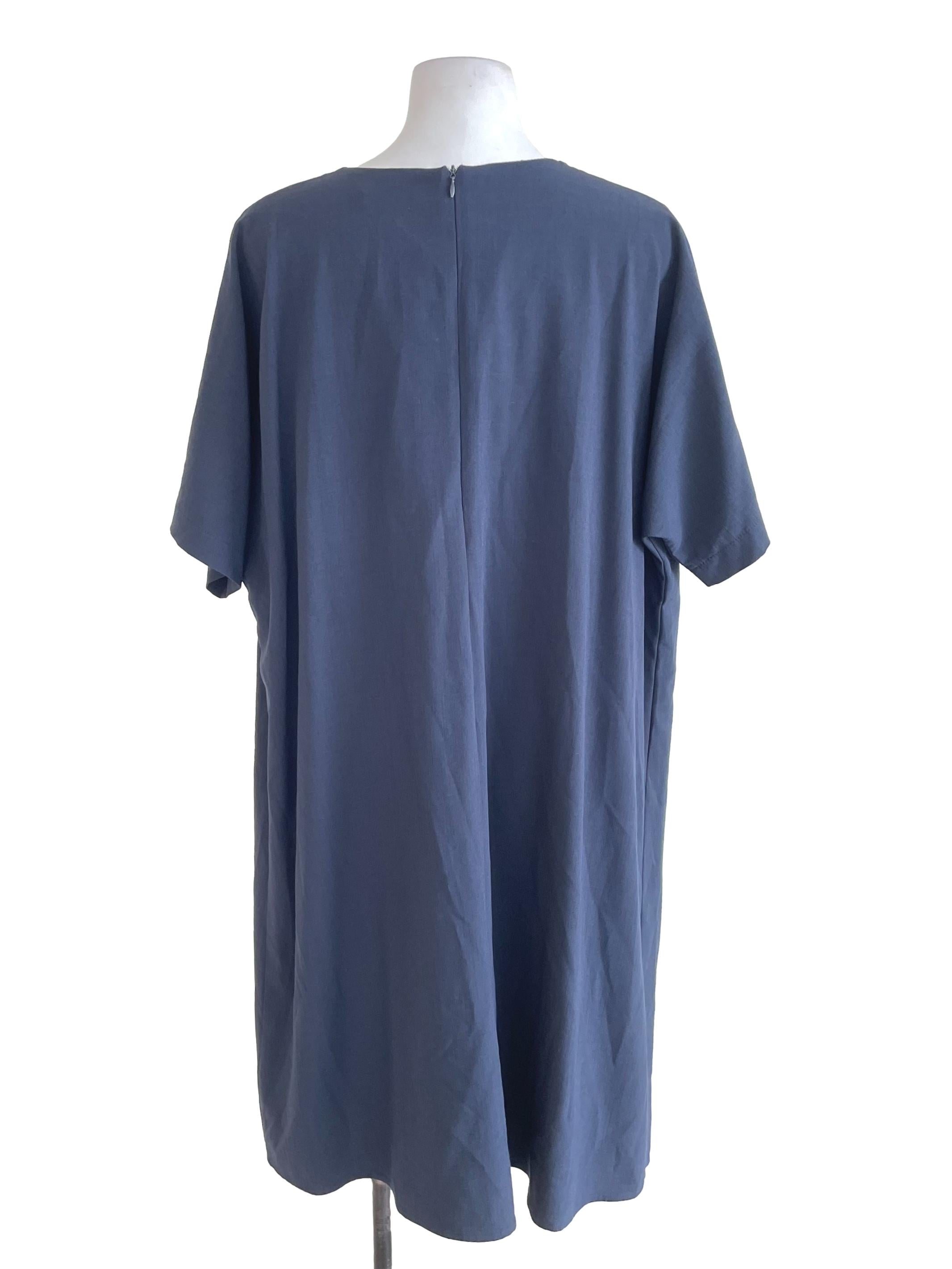Midnight Blue Baggy Dress