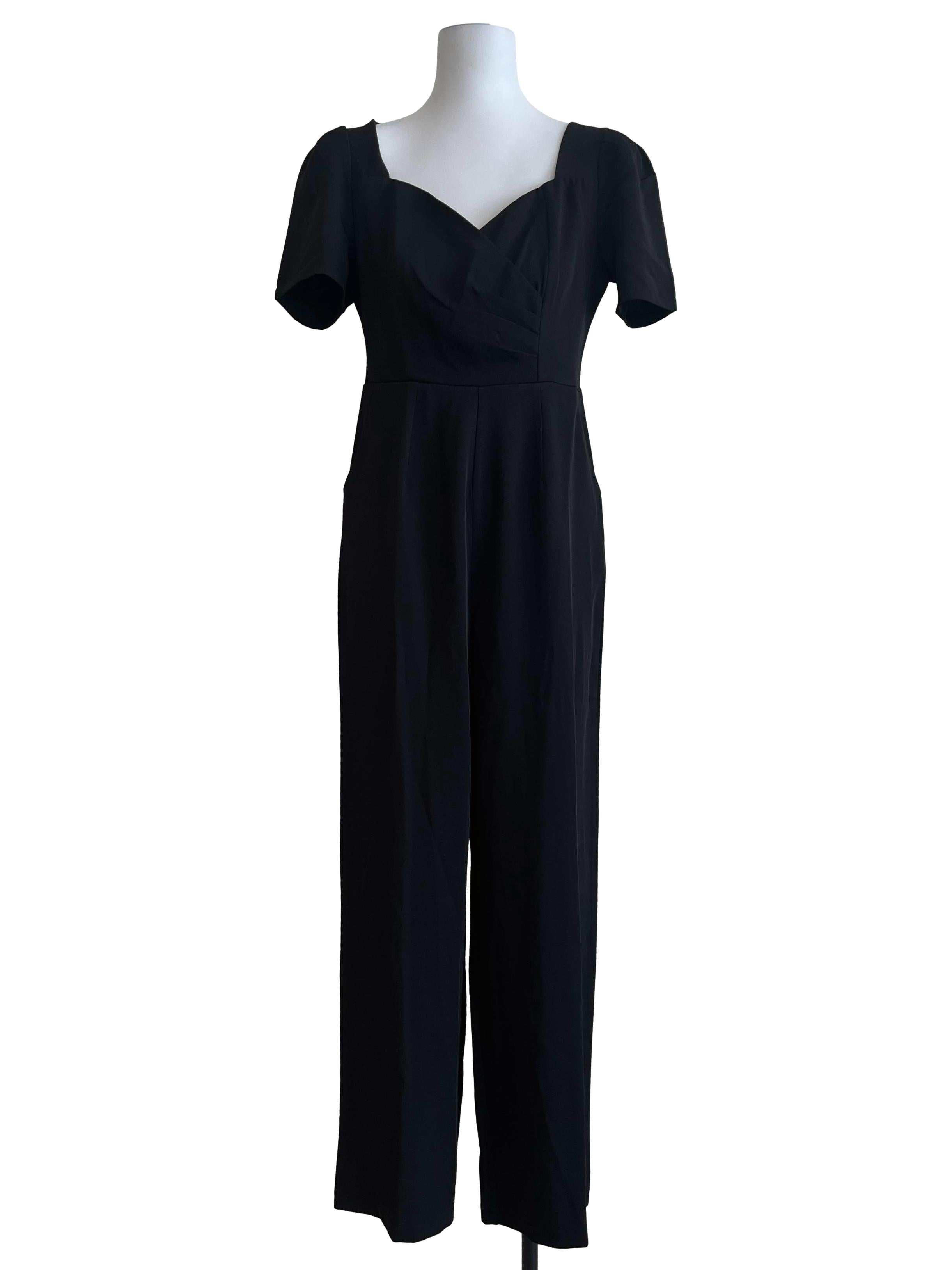 Pitch Black Sweetheart Jumpsuit