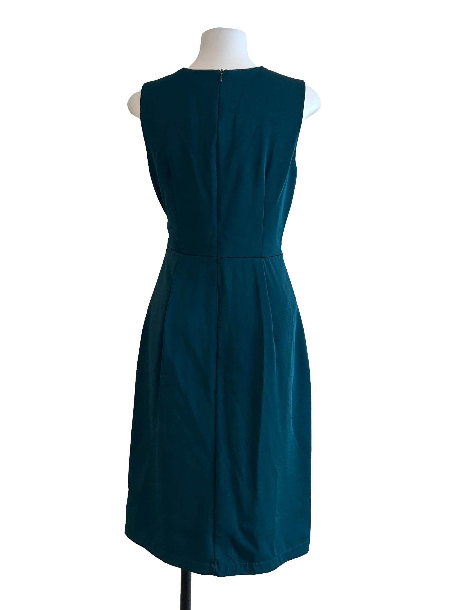 Emerald Green Sleeveless Dress