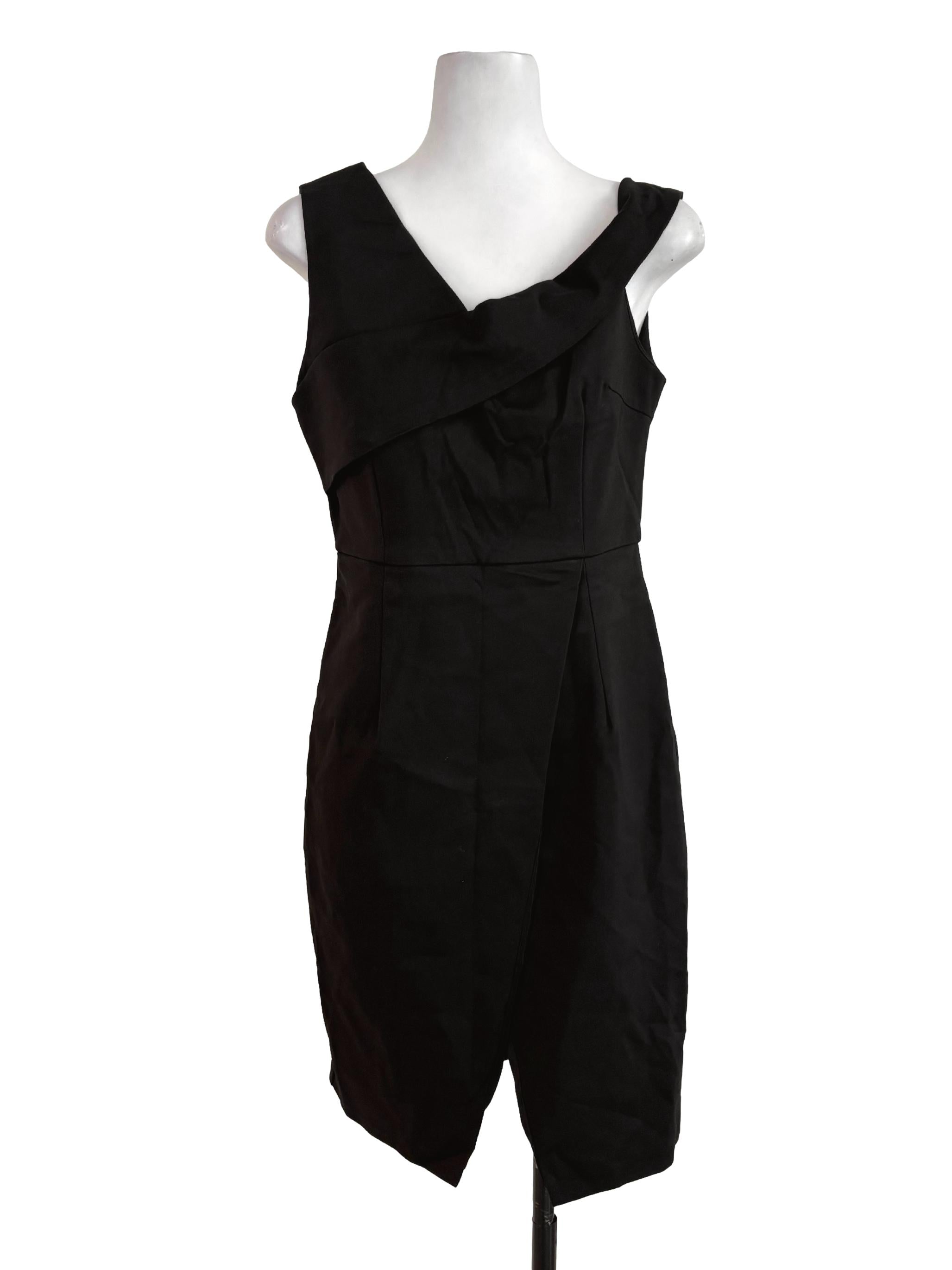 Black Slit Dress