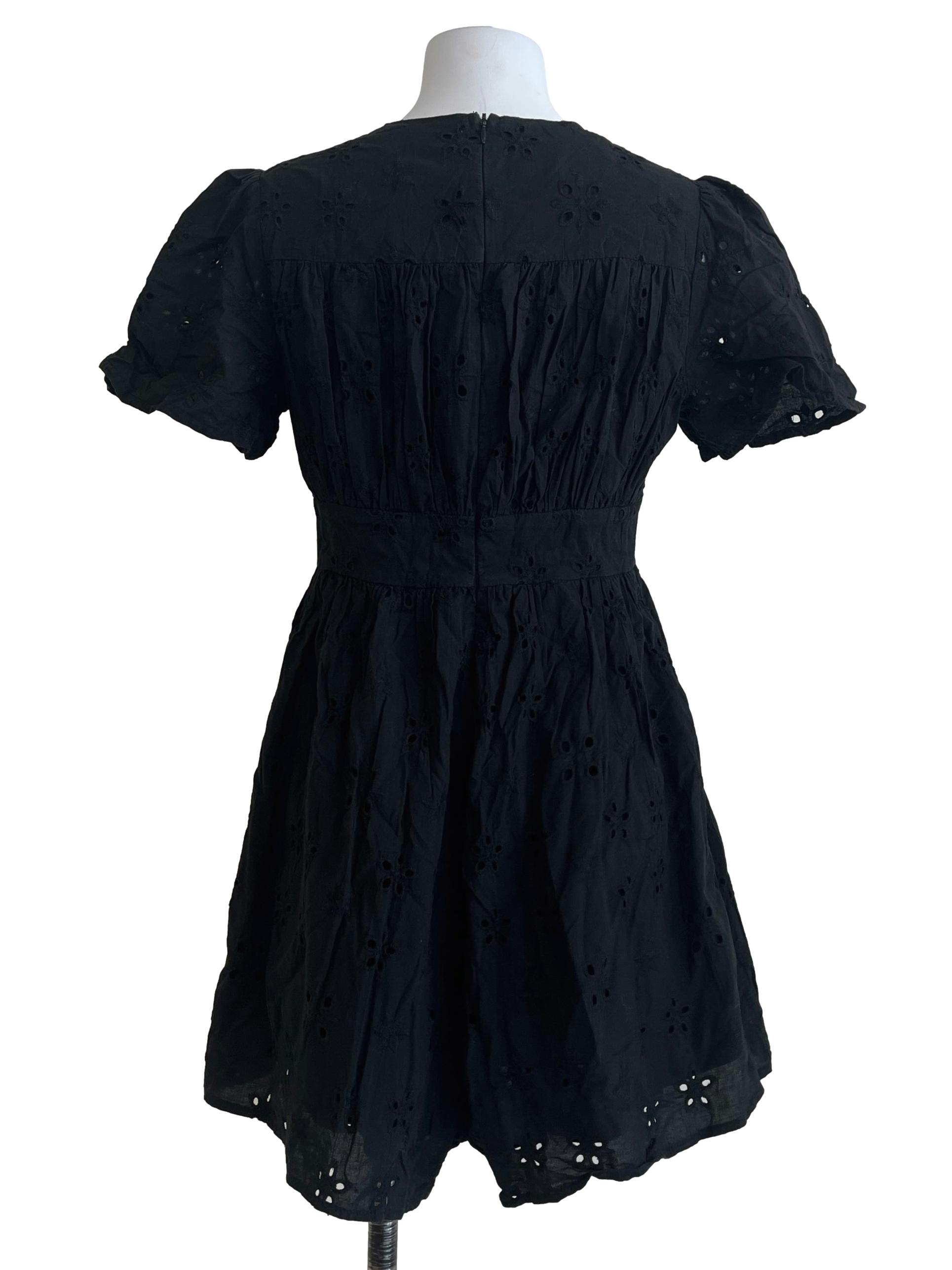 Ink Black V-Neck Rompers