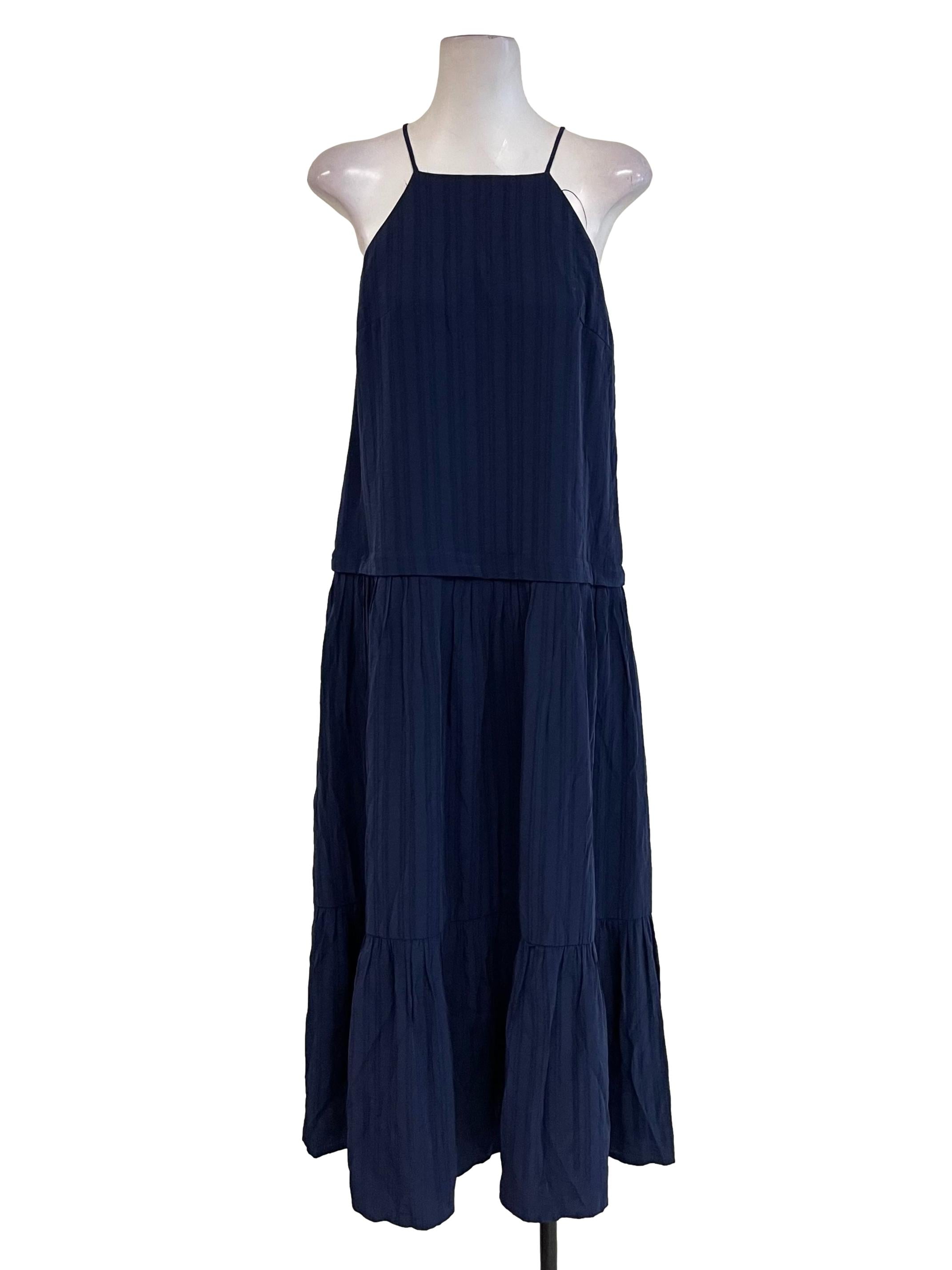 Navy Bouffont Dress