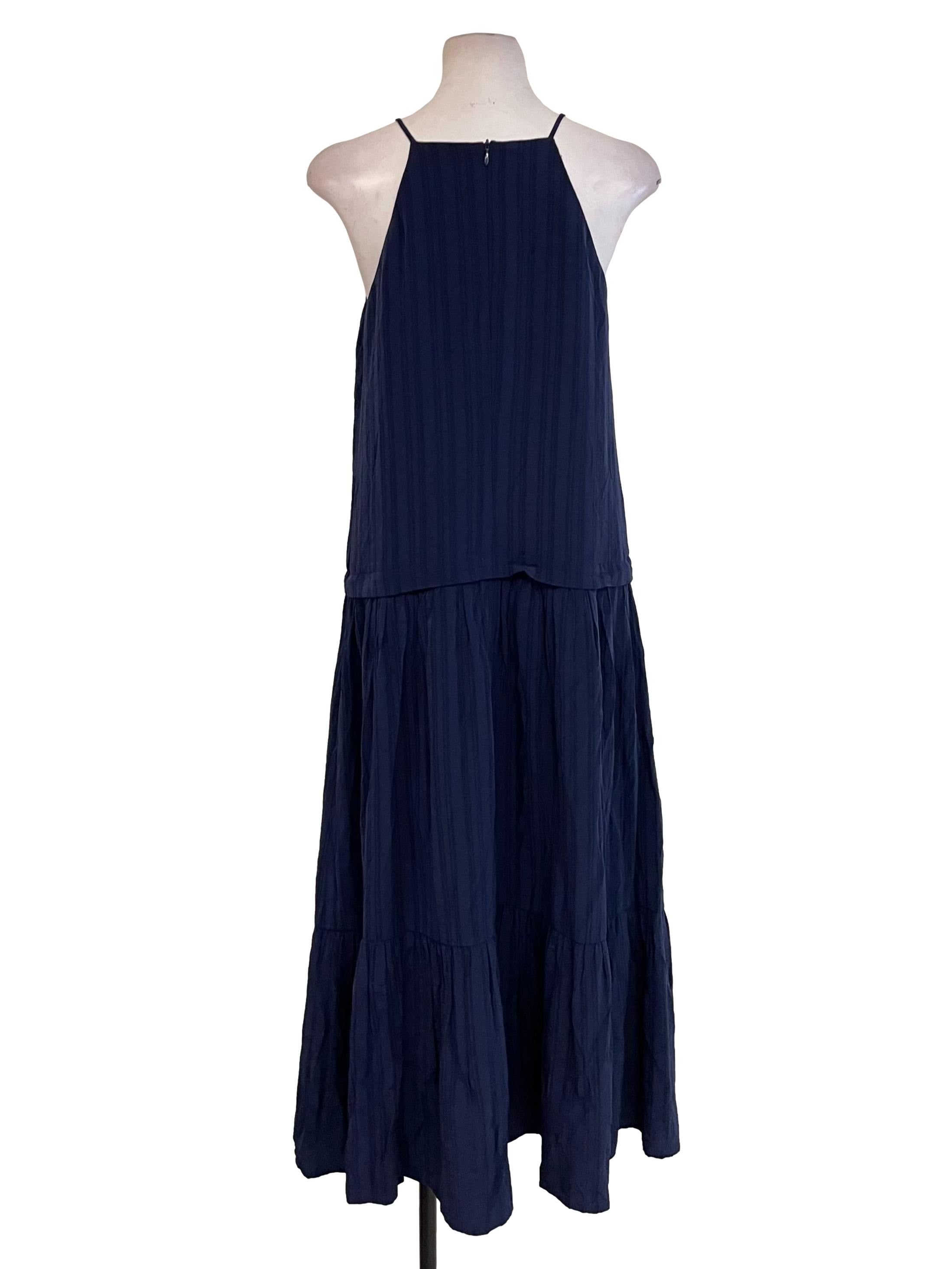 Navy Bouffont Dress