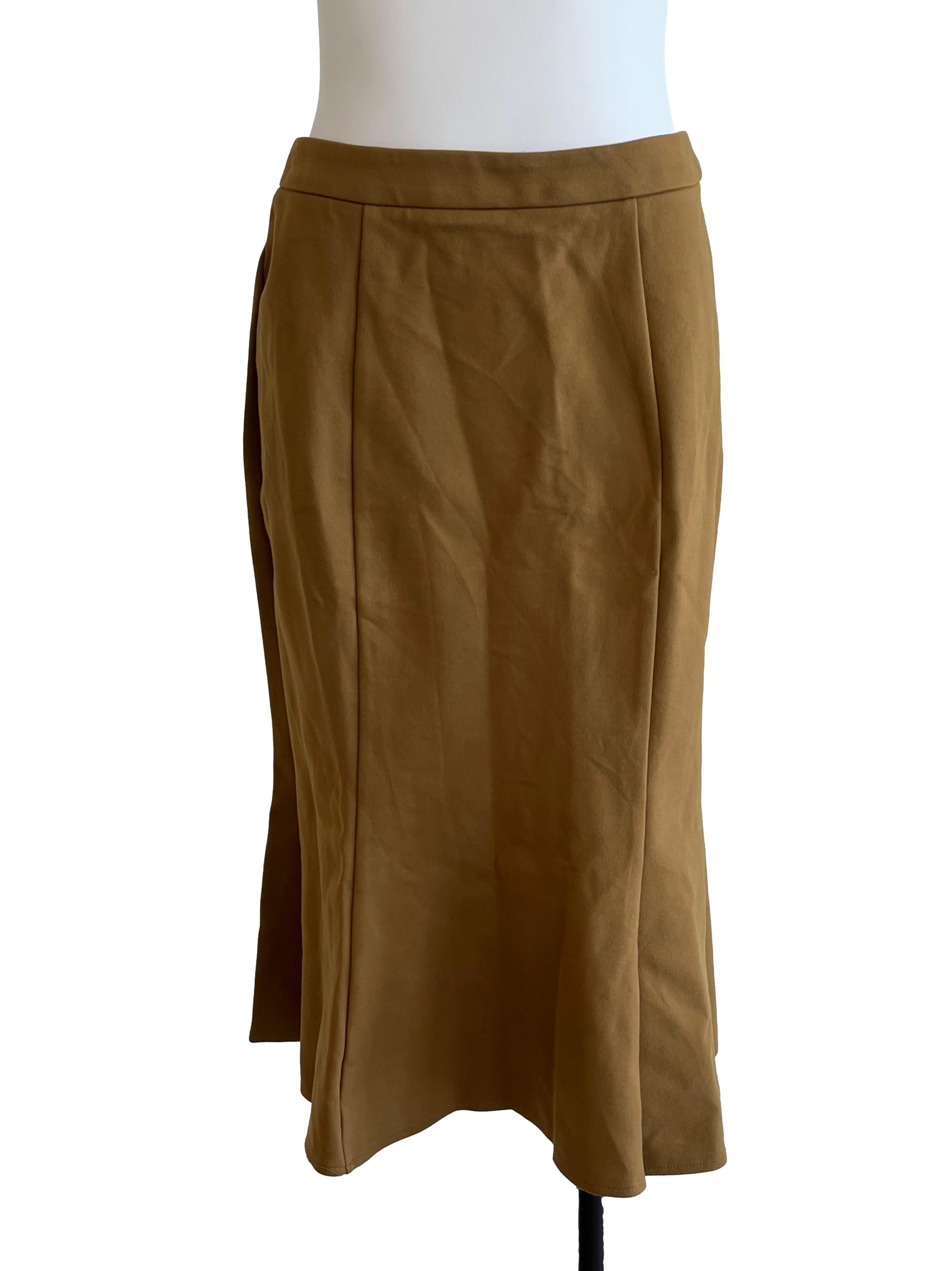 Moss Brown Mermaid Skirt