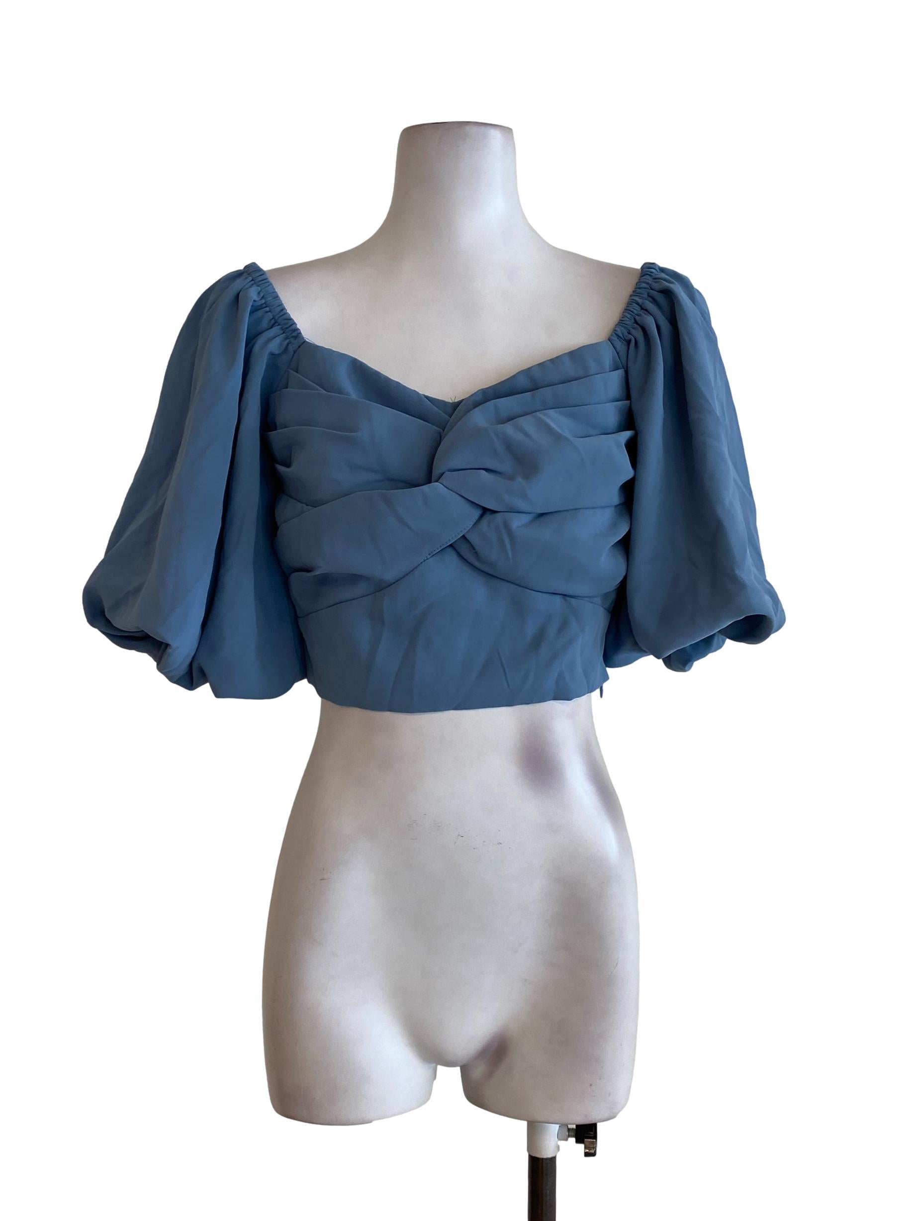 Dusty Blue Top