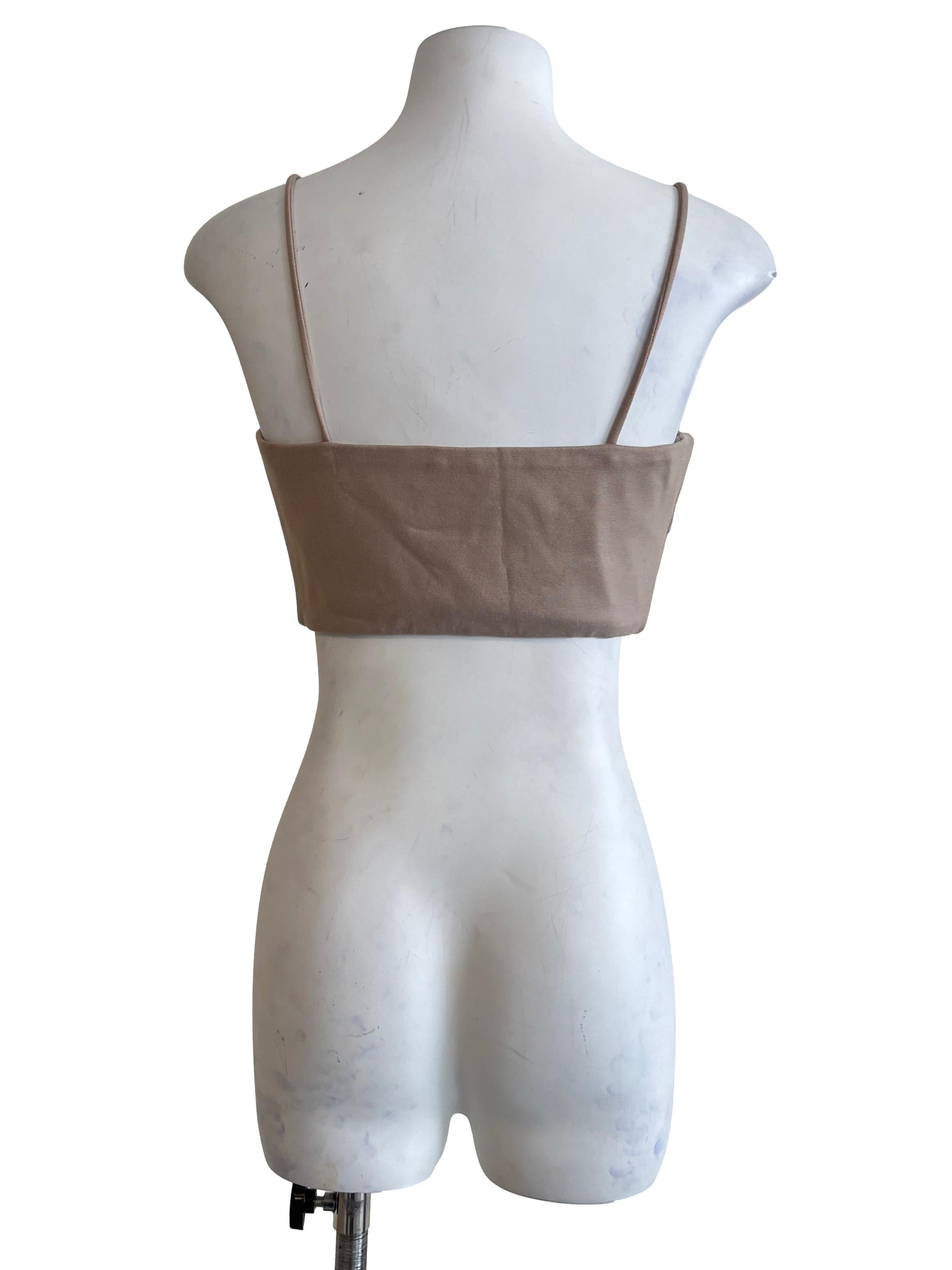 Tortilla Brown Spaghetti Sleeveless Top LB