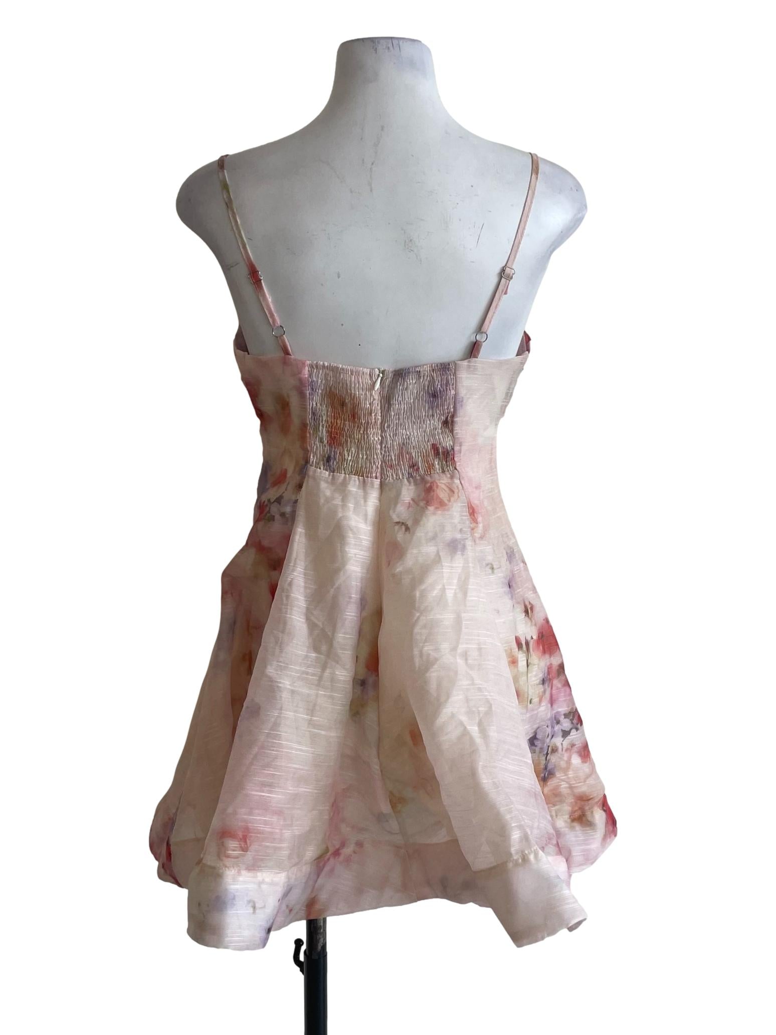 Ombre Pink Cut Out Dress