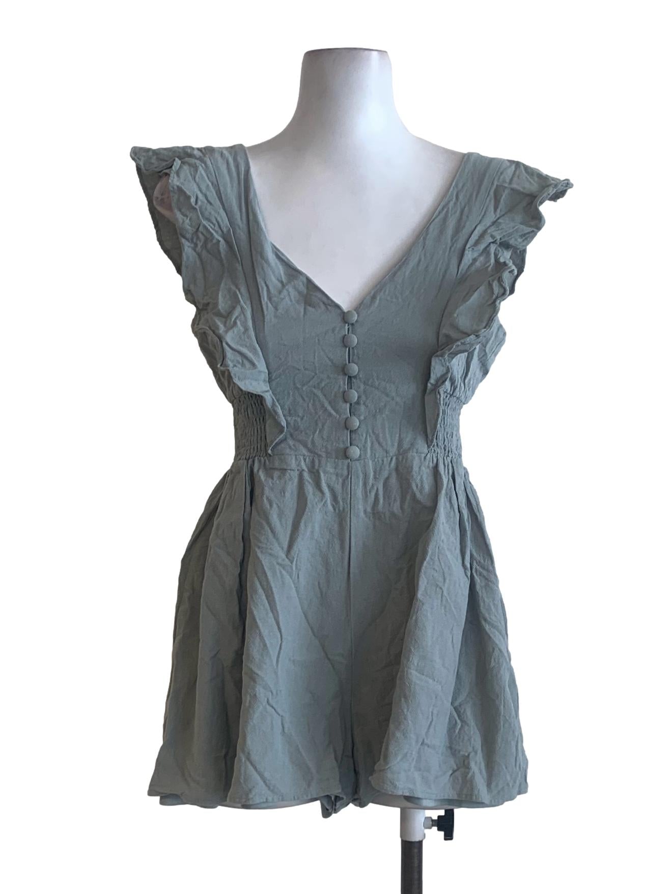 Stone Blue Romper