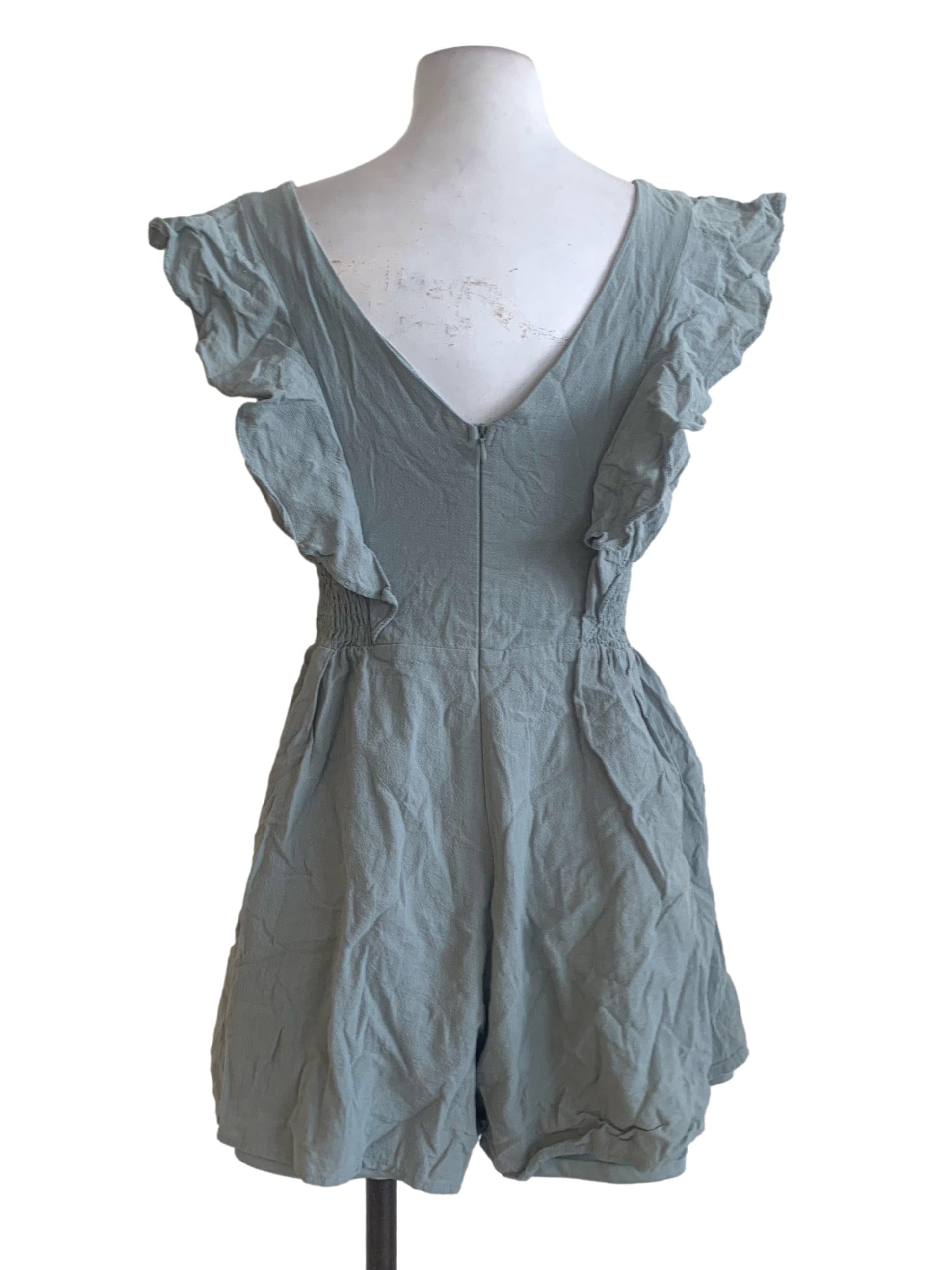 Stone Blue Romper