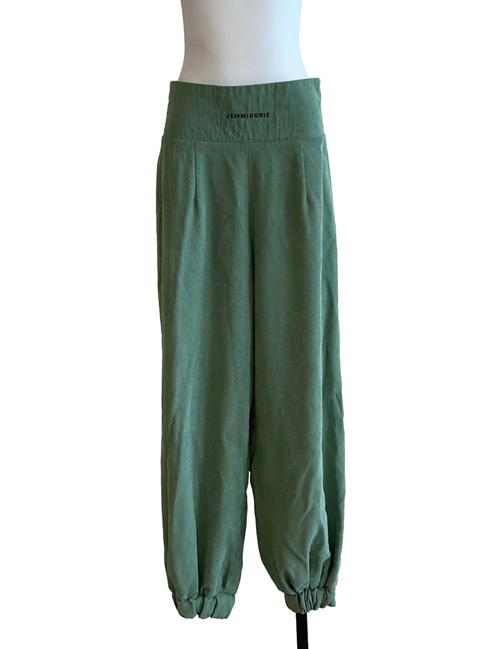 Olive Green Corduroy Pants