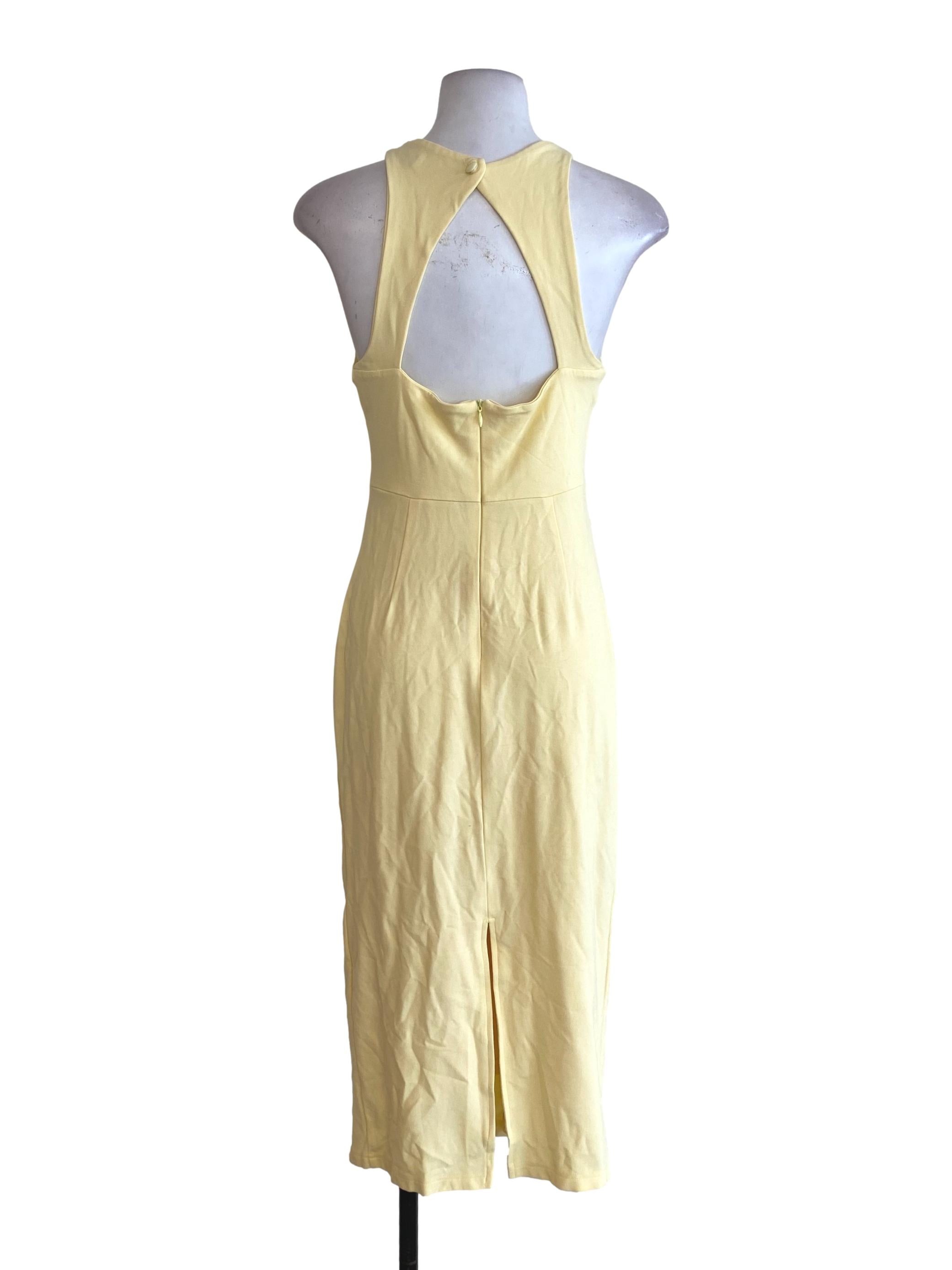 Yellow Sheath Dress