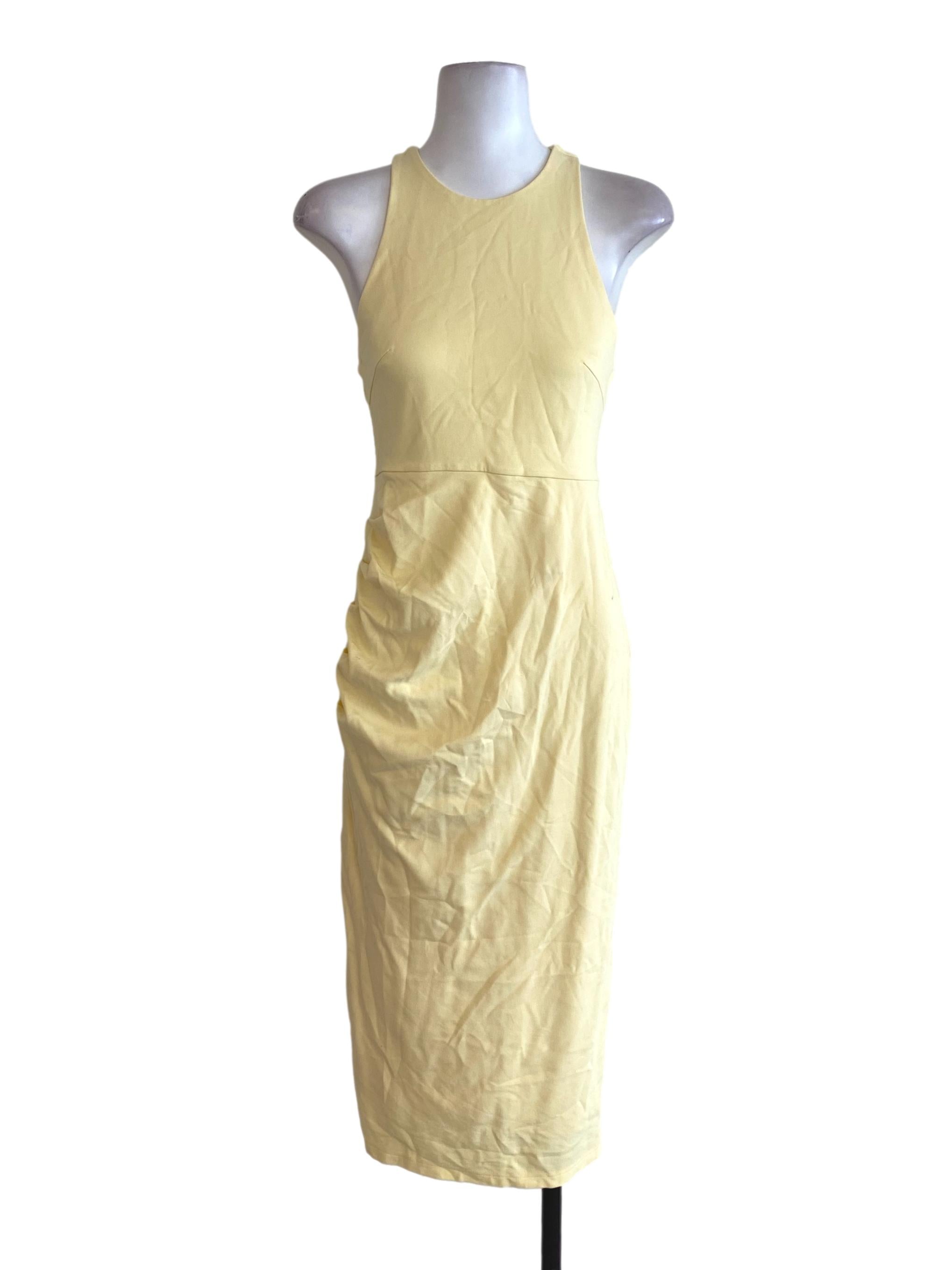Yellow Sheath Dress