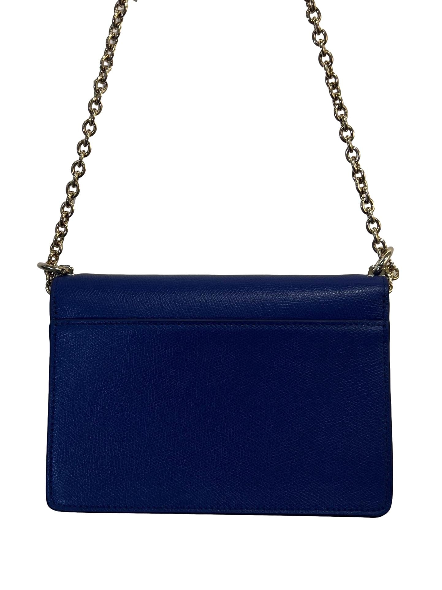 Electric Blue Crossbody Bag