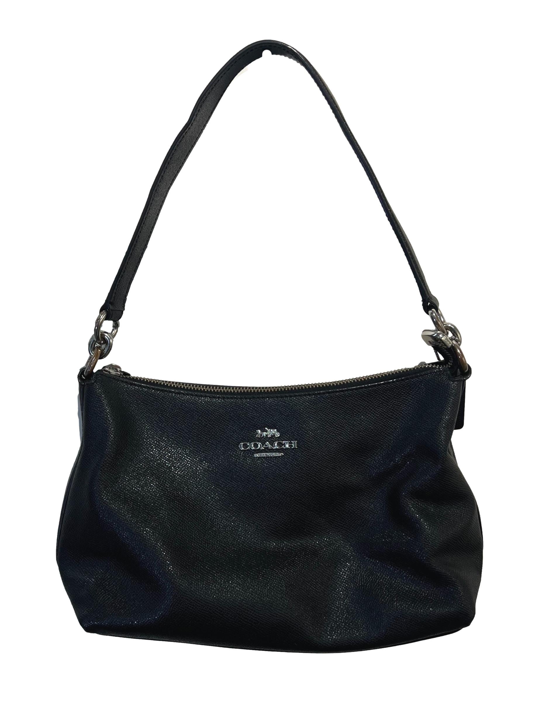 Black Basic Shoulder Bag
