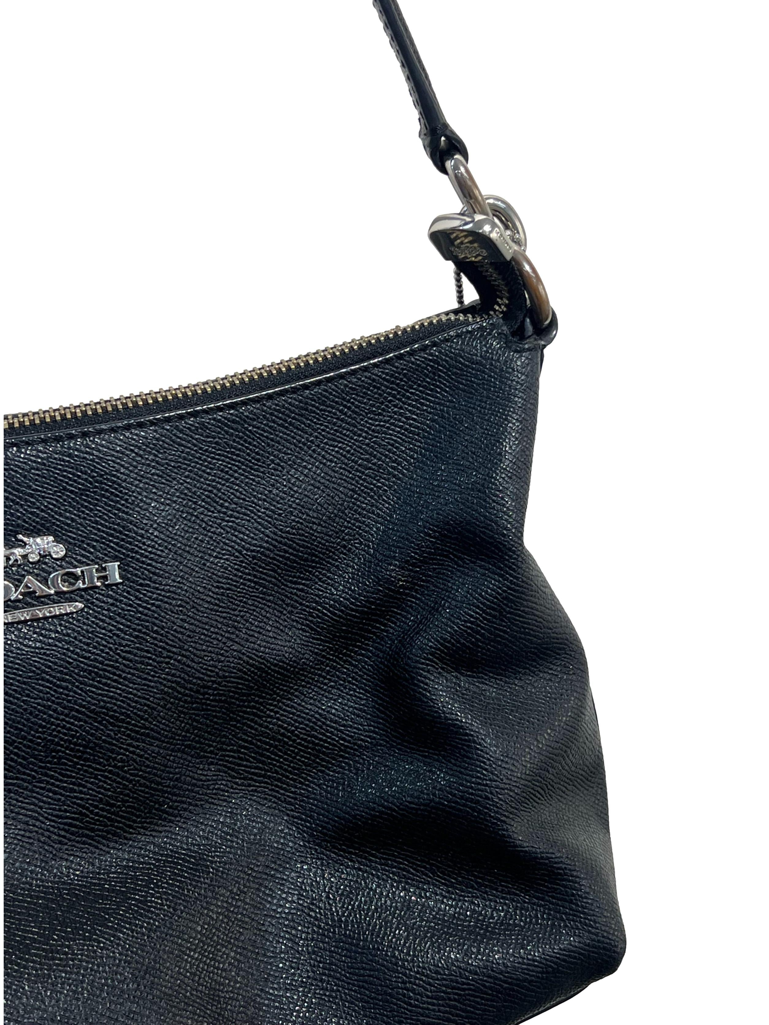 Black Basic Shoulder Bag