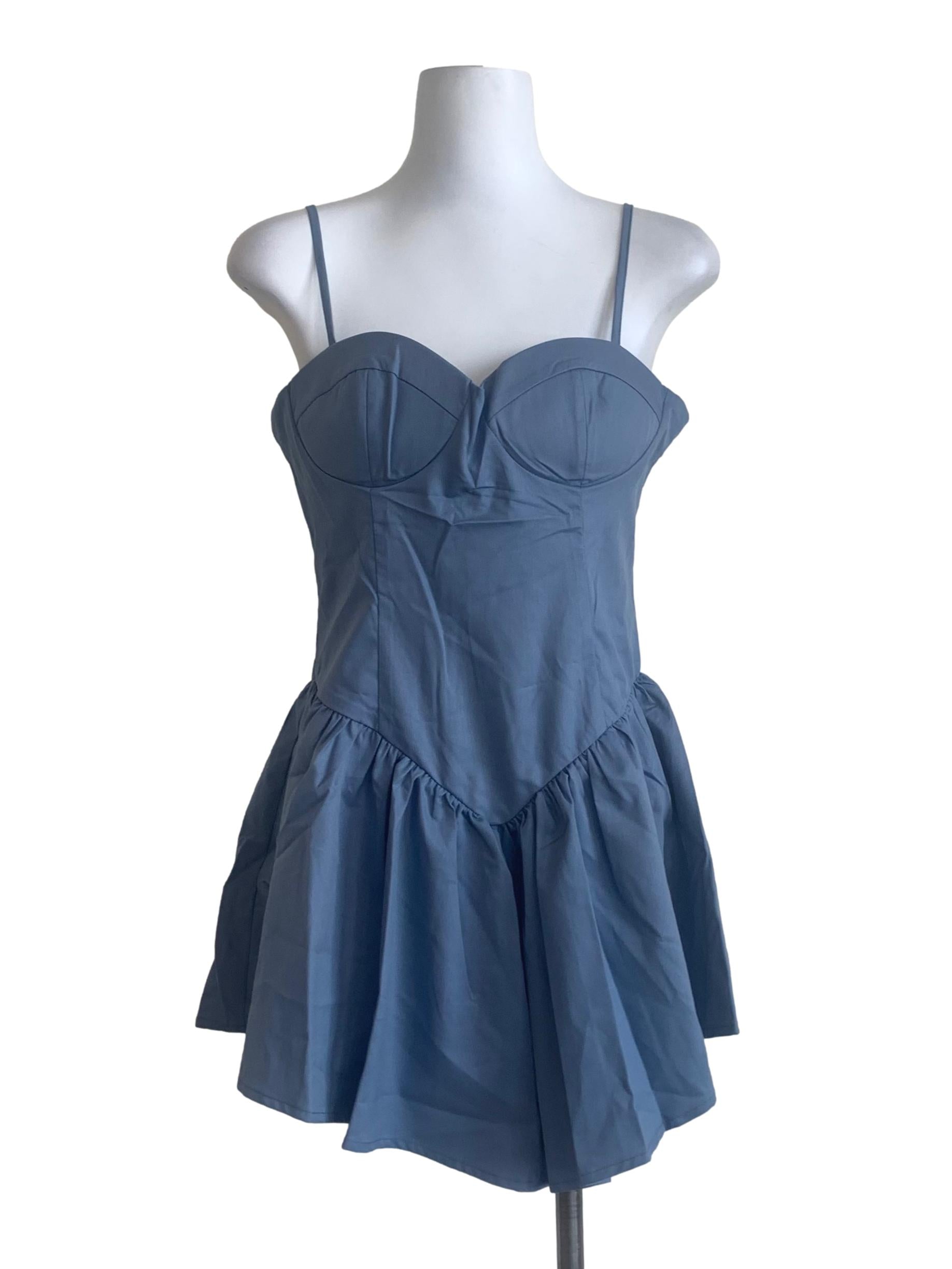 Spruce Blue Mini Dress