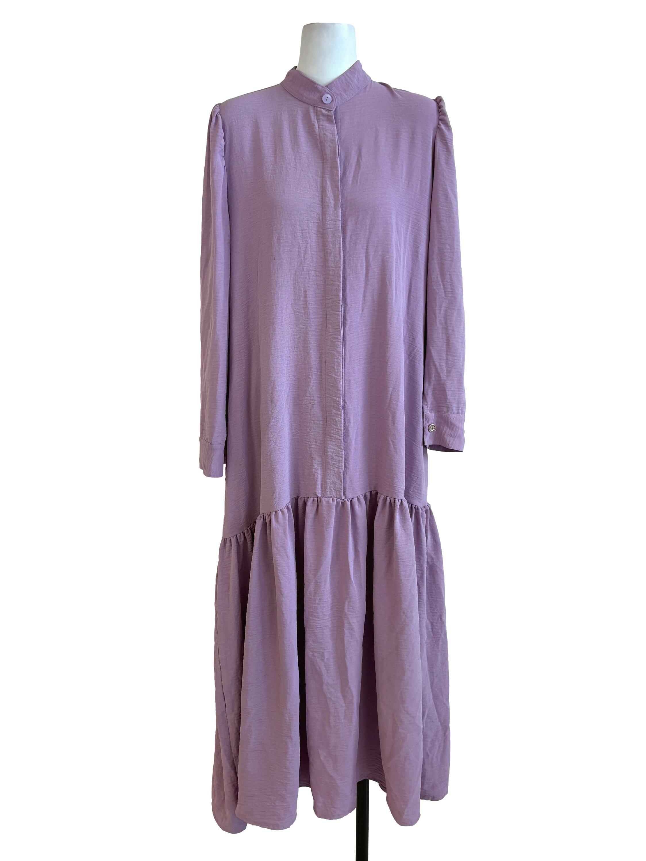 Lavender Tiered Dress