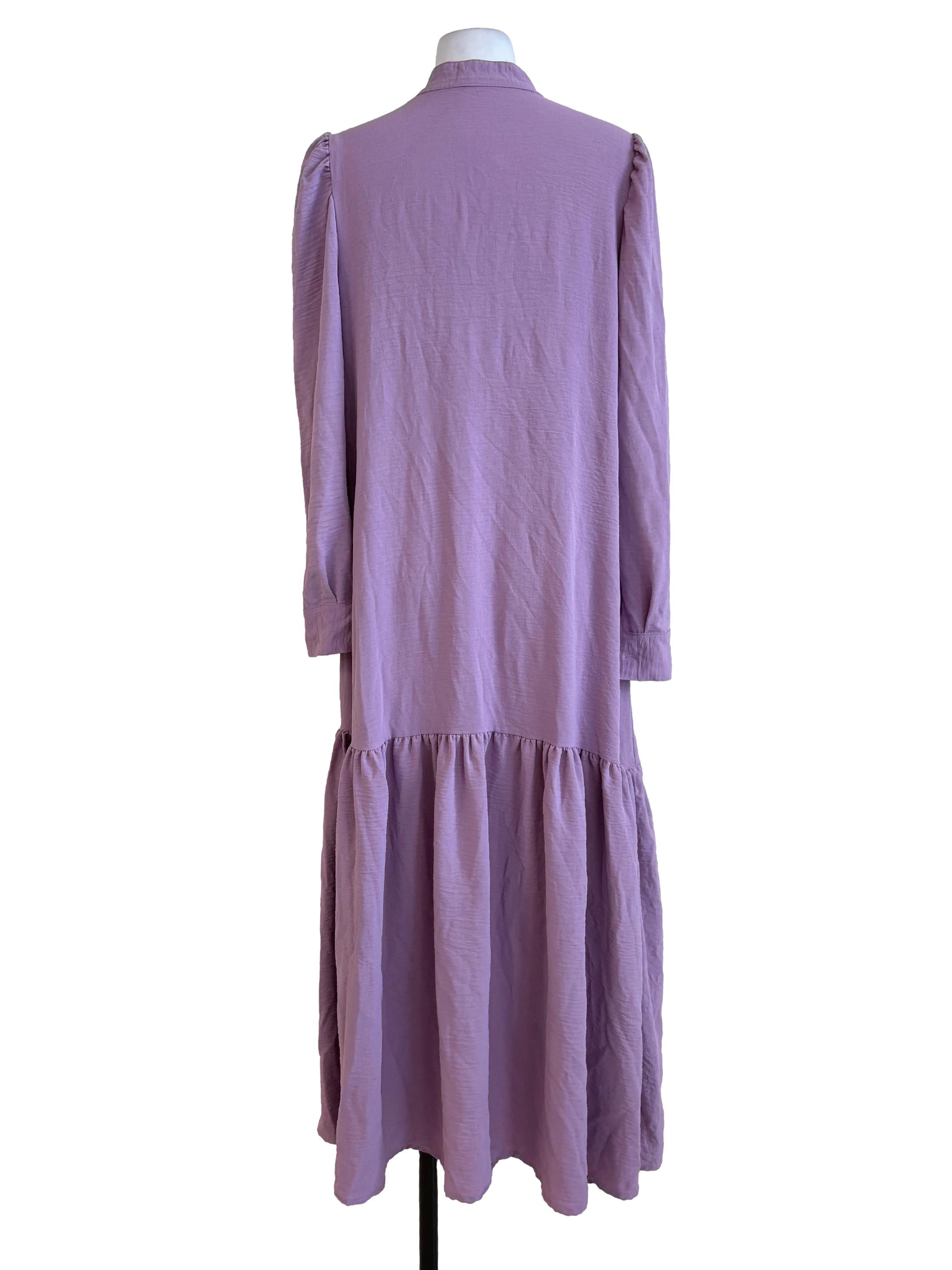 Lavender Tiered Dress