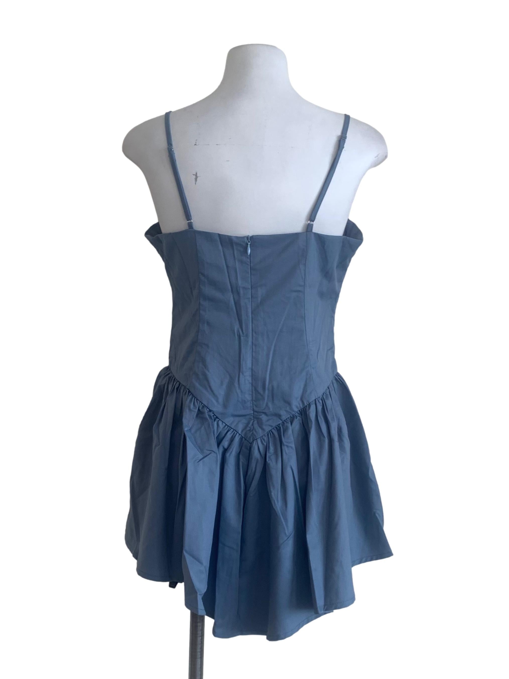 Spruce Blue Mini Dress