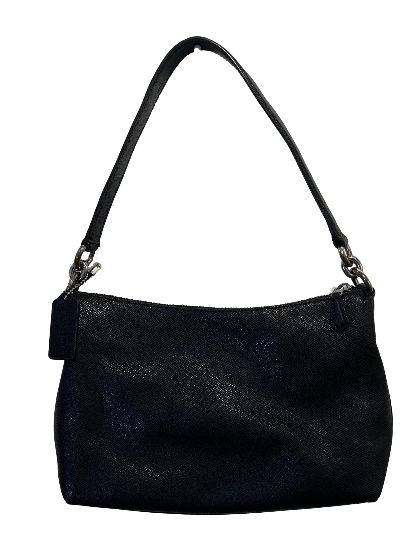 Black Basic Shoulder Bag