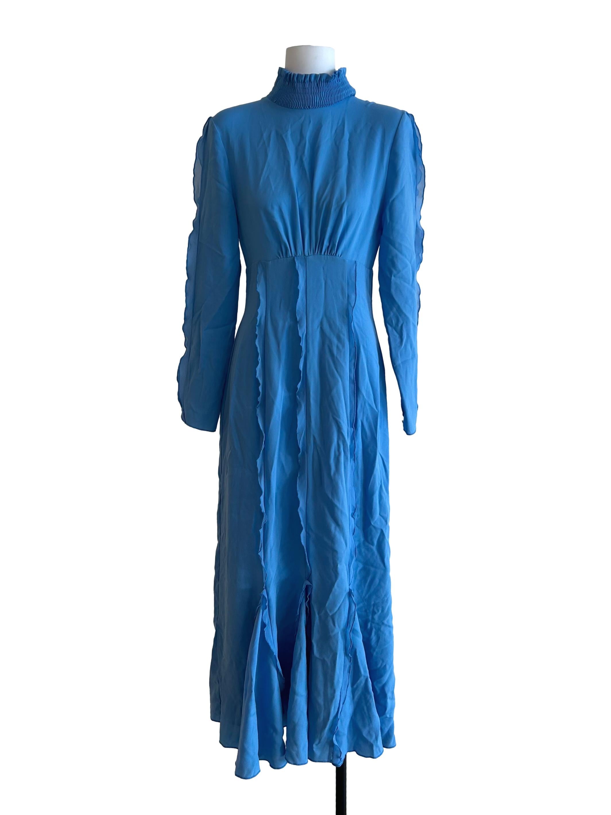 Cornflower Blue Maxi Dress