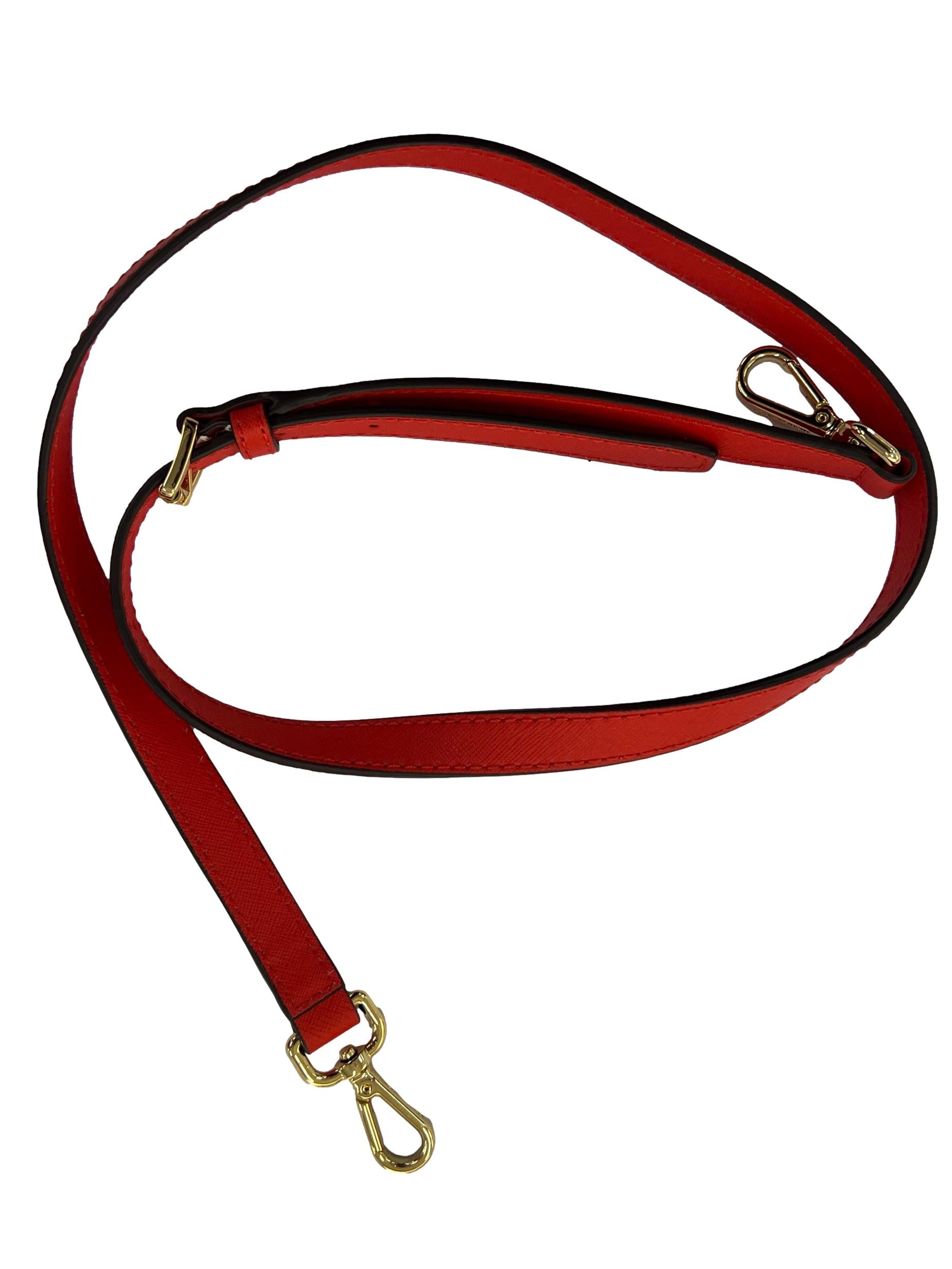 Bright Orange Plain Bag