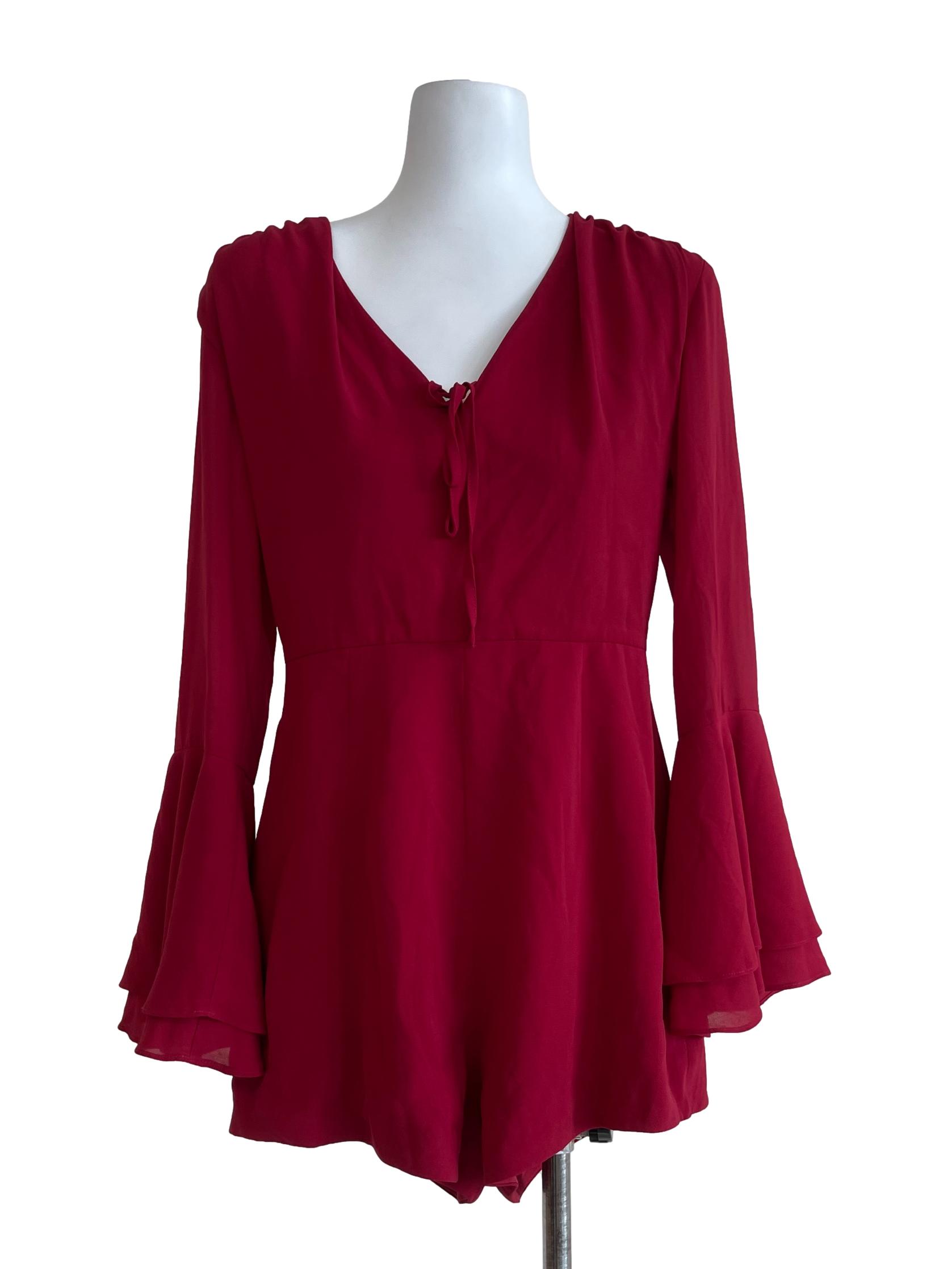 Red Coquette Jump Dress LB