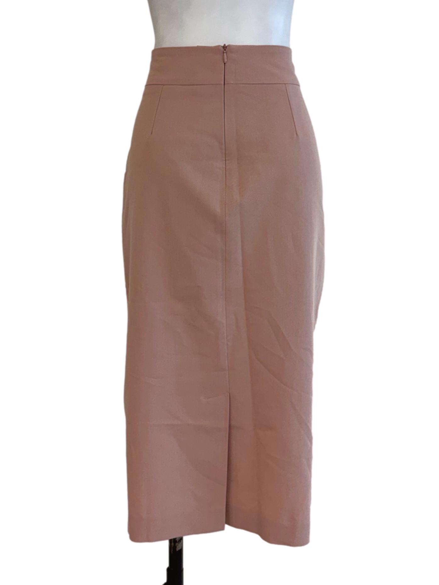 Blush Pink A-Line Skirt