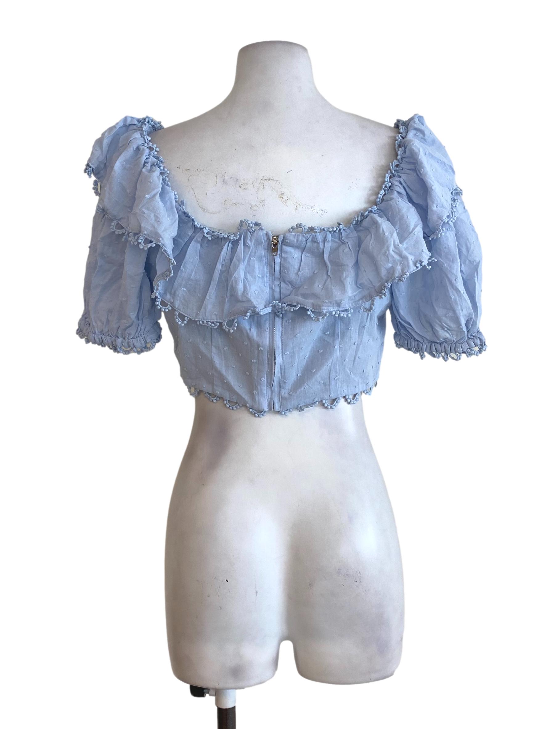 Blue Dot Top