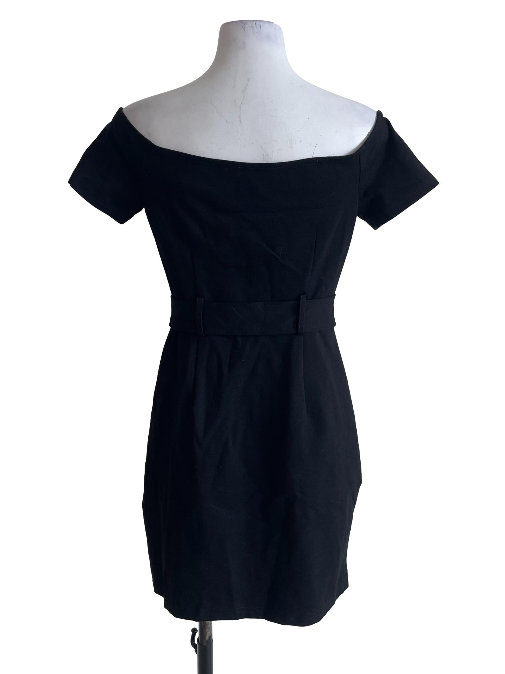 Black Off Shoulder Dress
