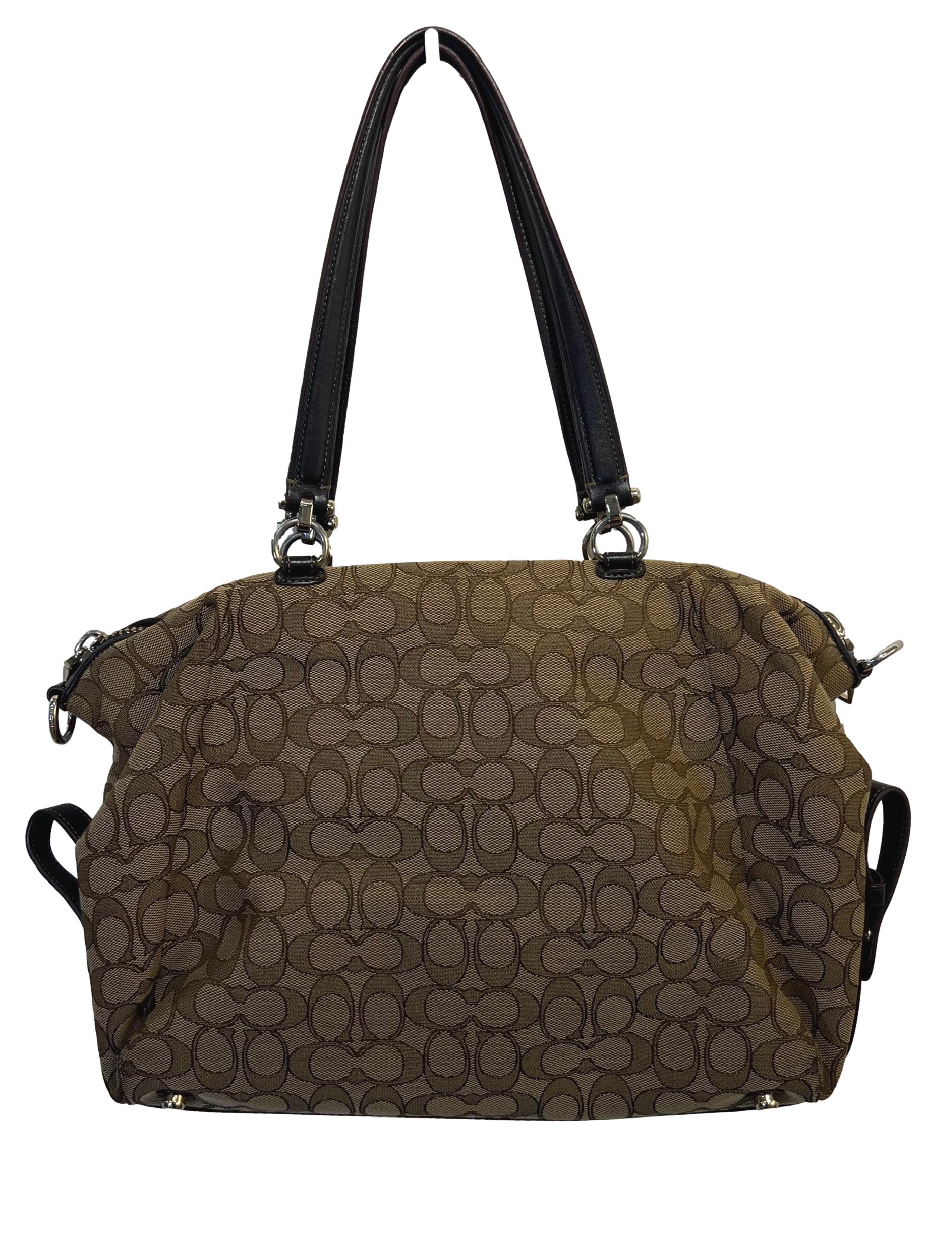 Brown Monogram Shoulder Bag