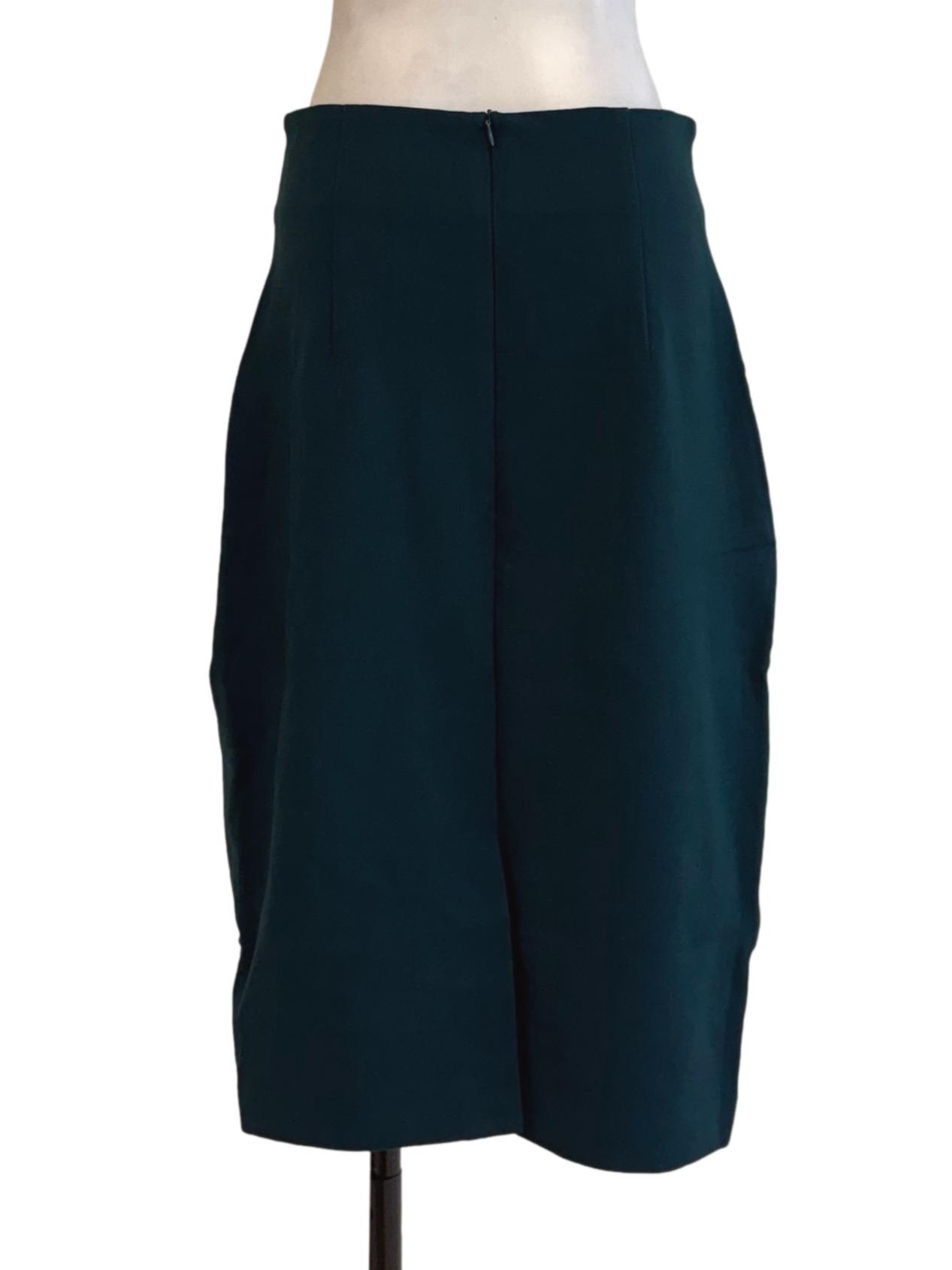 Emerald Green A-Line Skirt LB