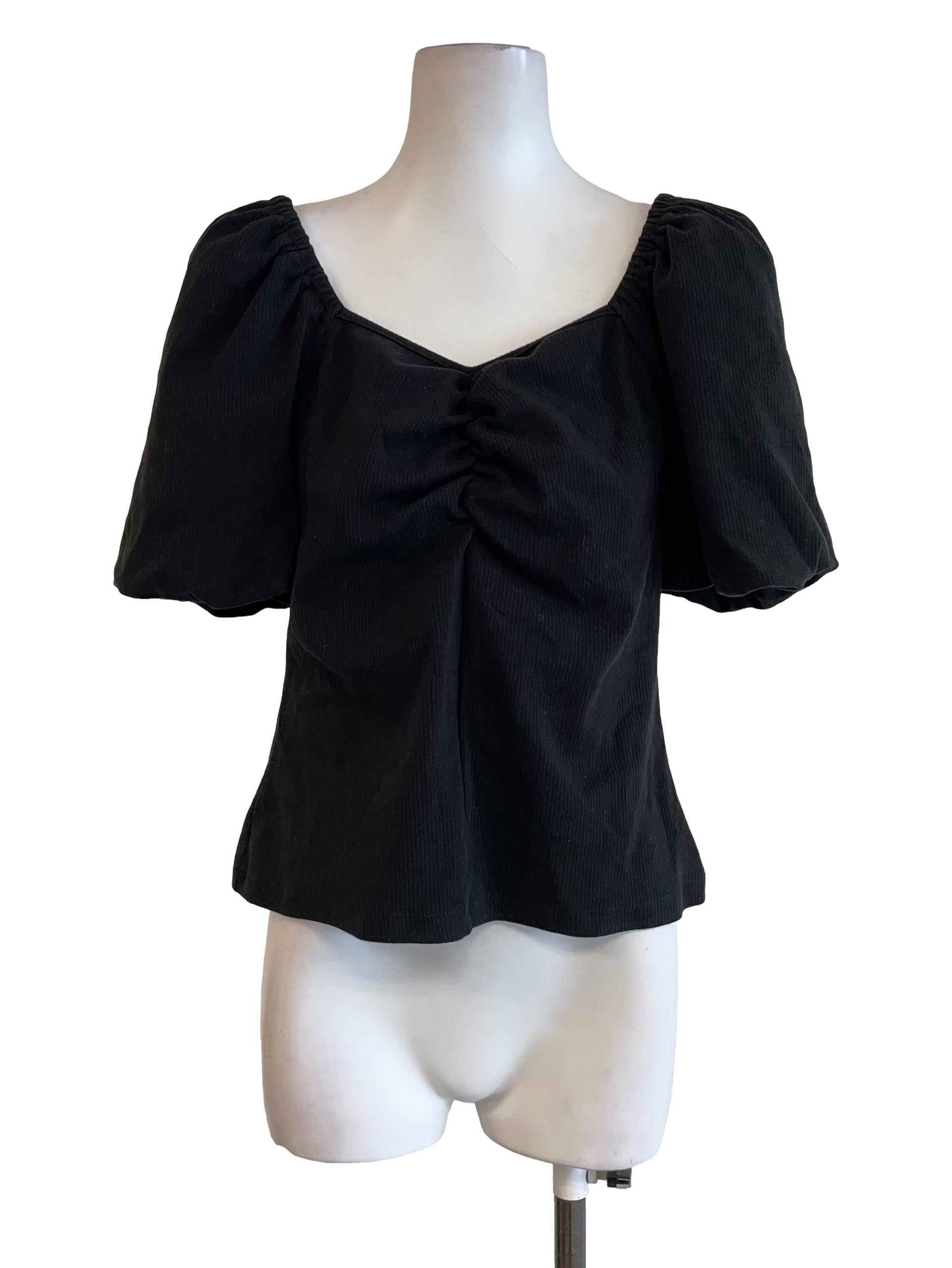 Black Sweetheart Top