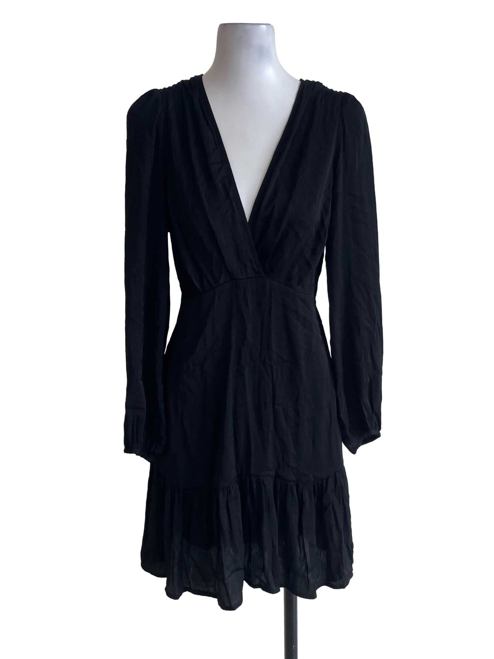Black Tiered Dress
