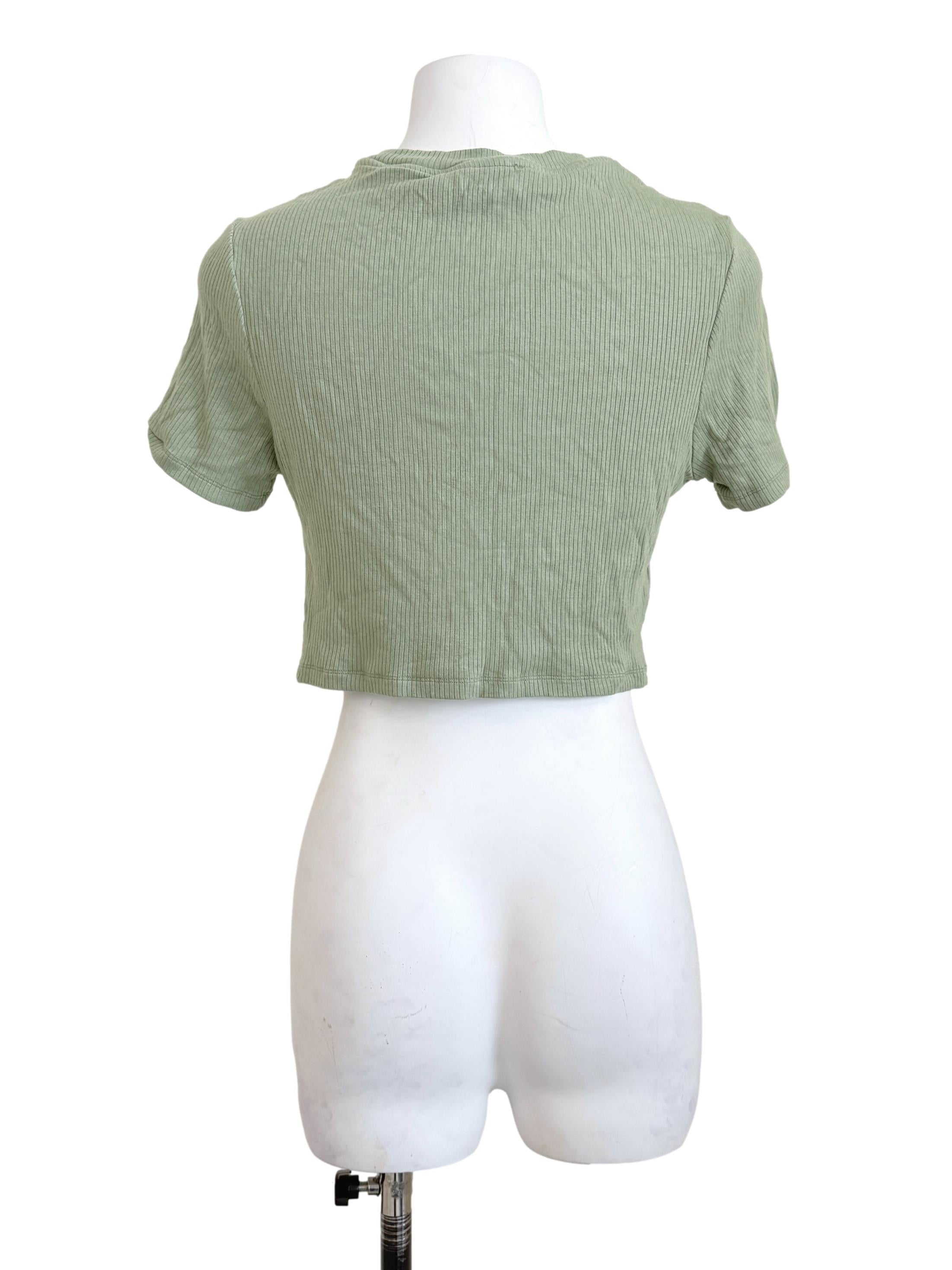 Fern Green Knit Top