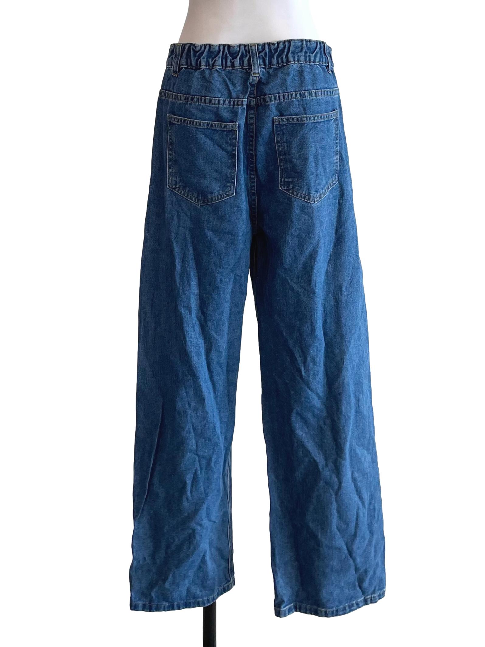 Blue Straight Jeans