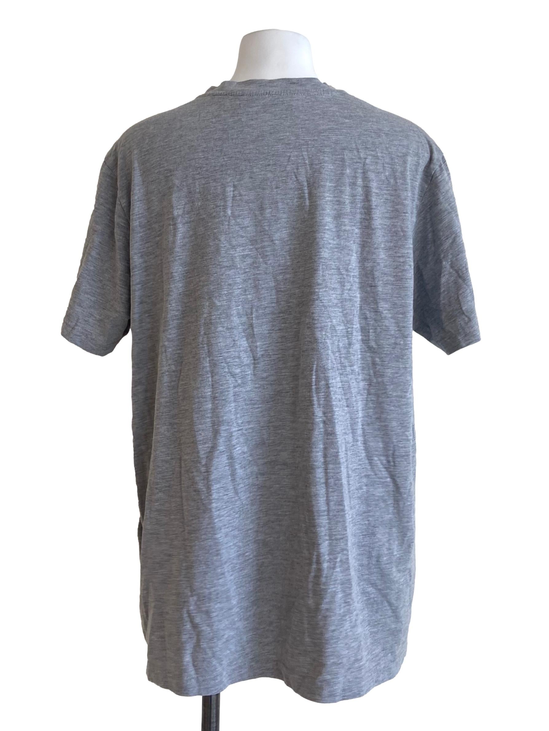 Coin Grey Logo Twill Blouse