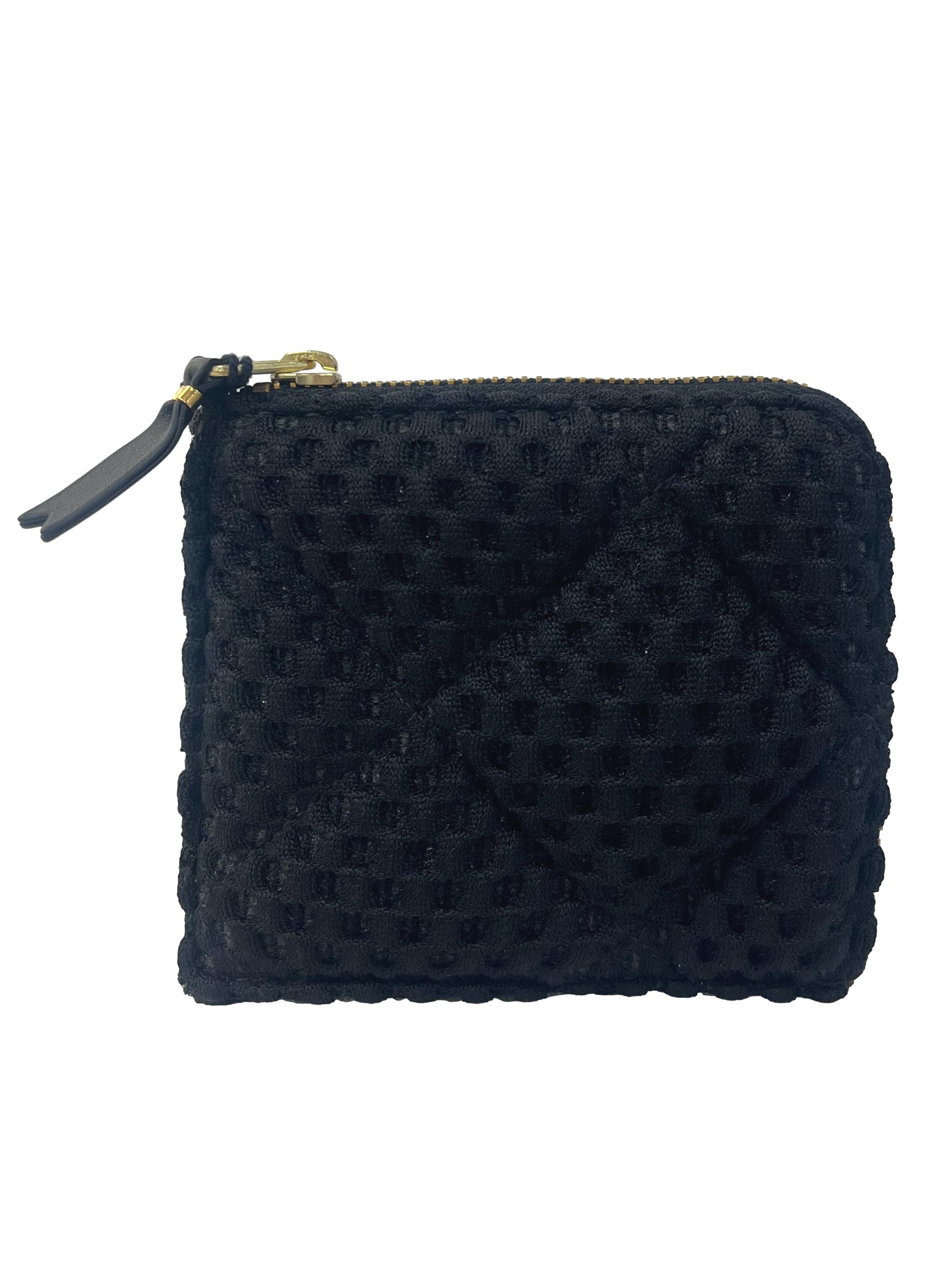 Black Fat Tortoise Zip-Around Wallet CSN