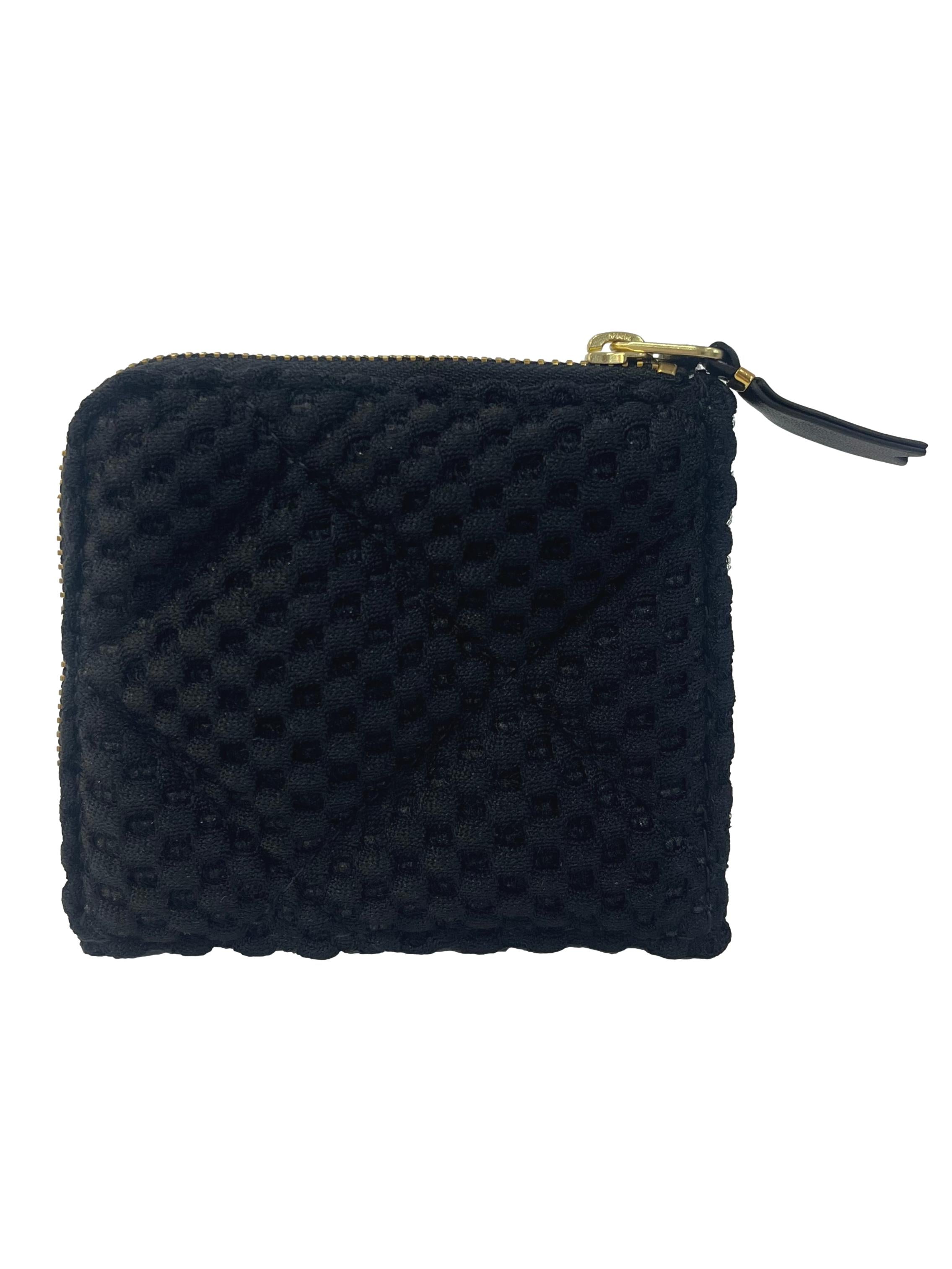 Black Fat Tortoise Zip-Around Wallet CSN