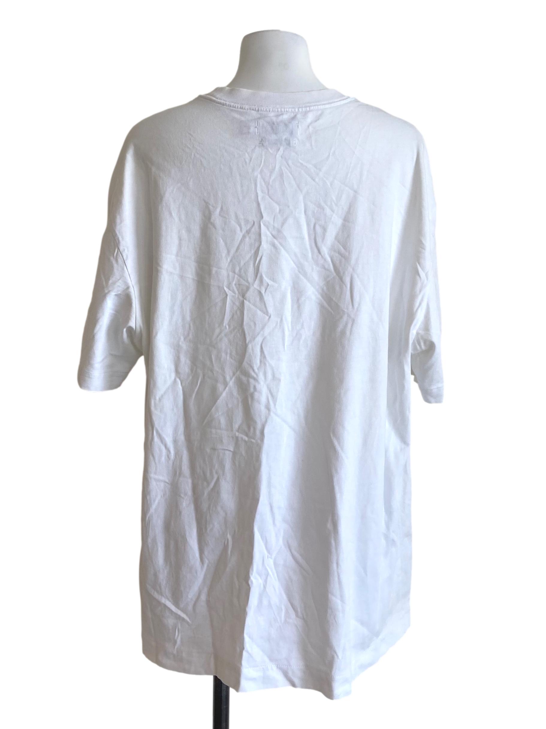 White Ck Logo Twill Blouse