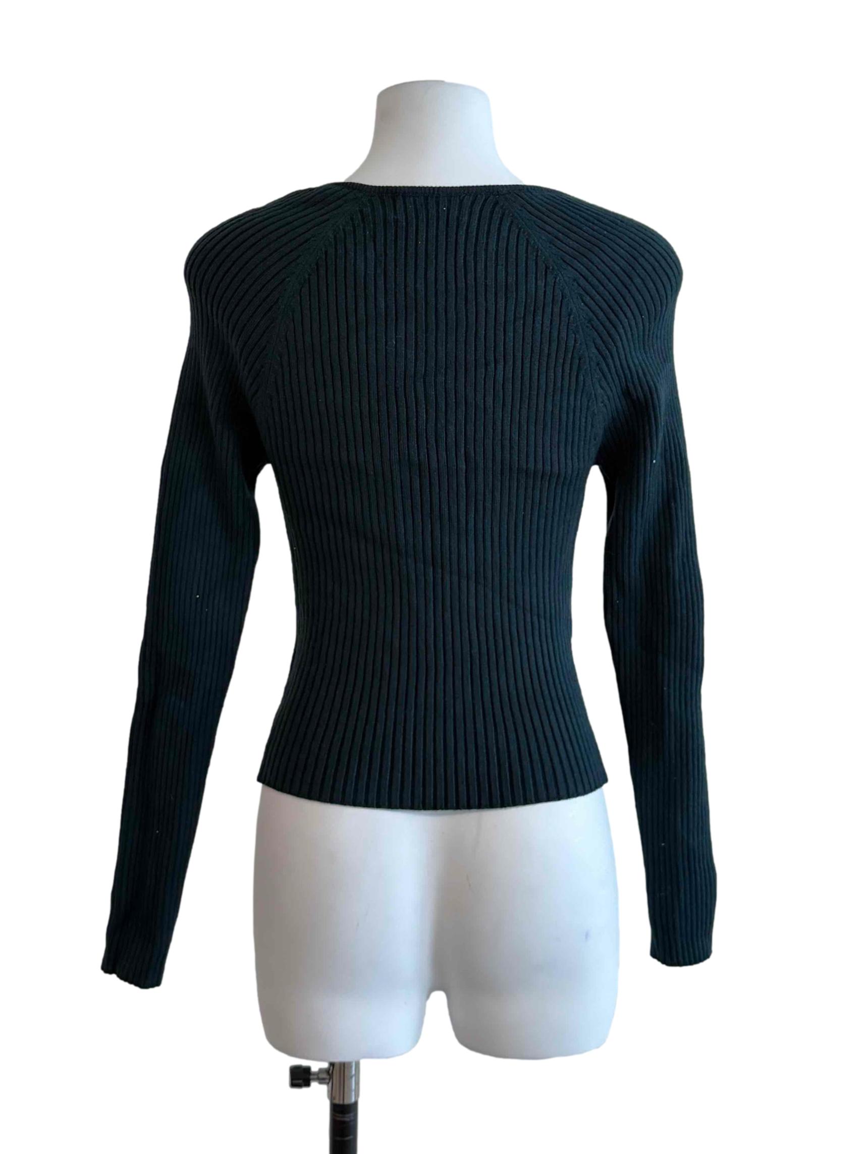 Ocean Green Square Neck Top
