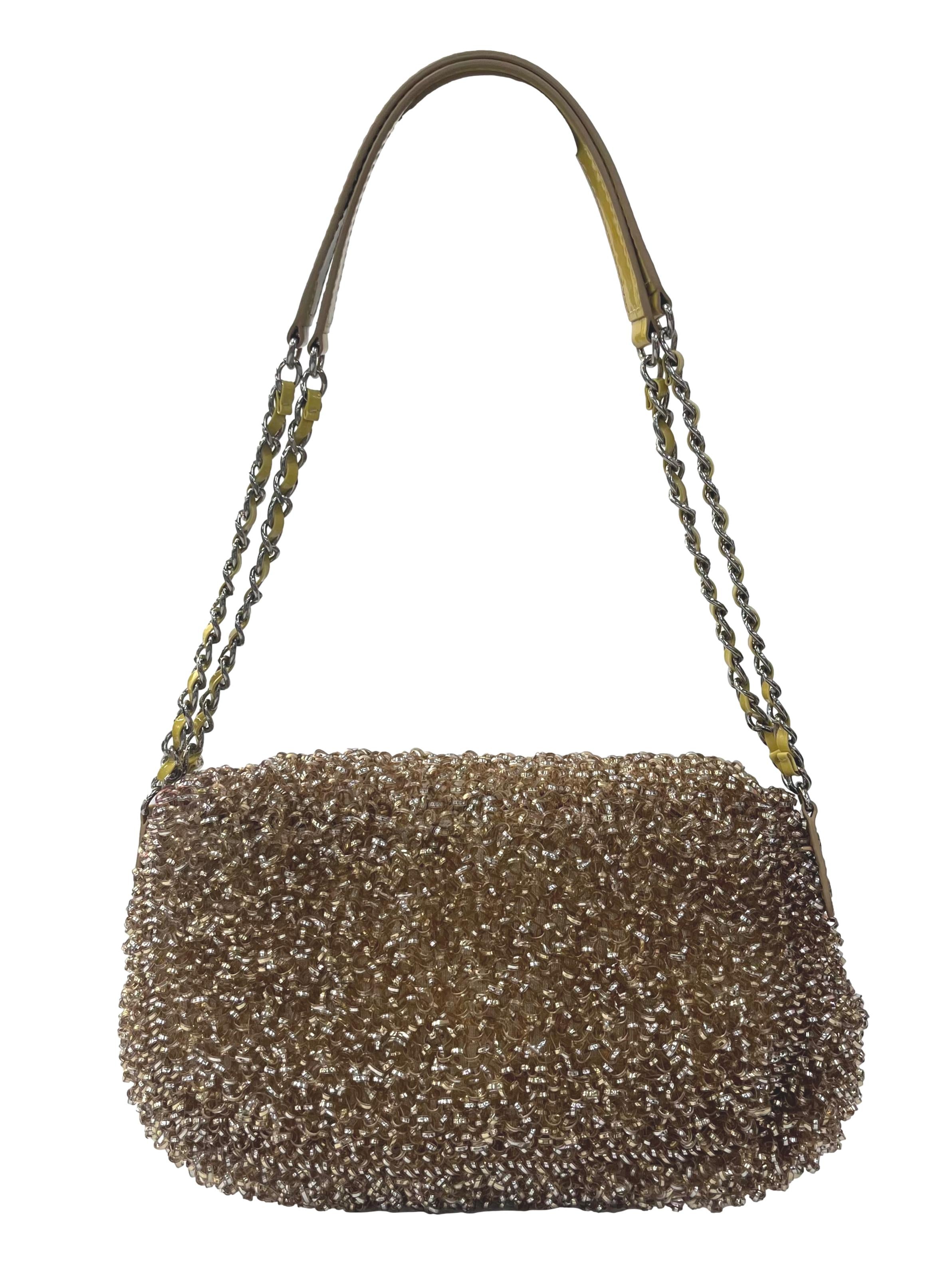 Yellow Lucchetto Ii Medium Shoulder Bag CSN