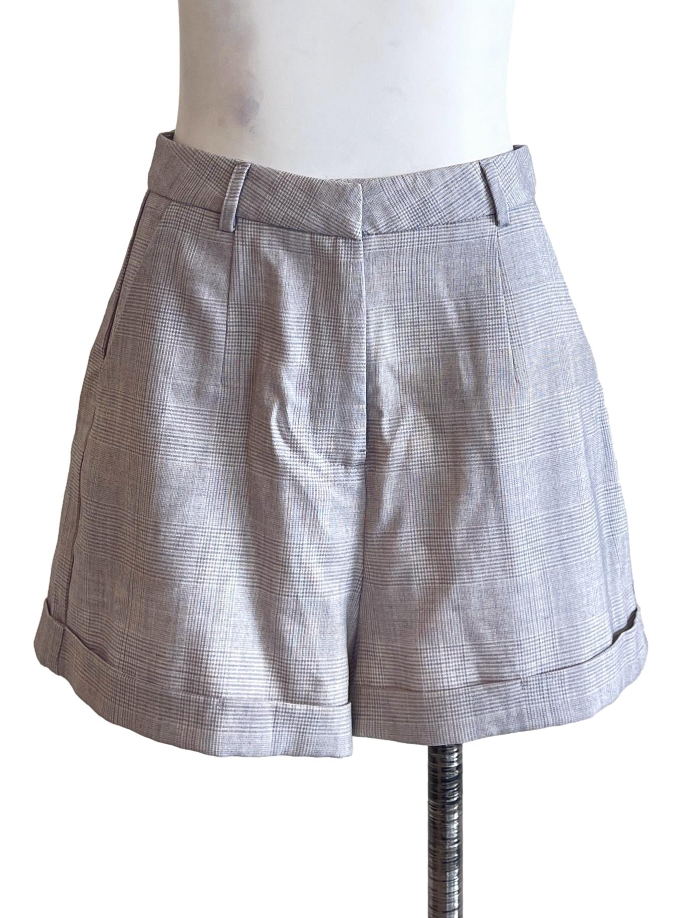 Dove Grey Boyfriend Shorts
