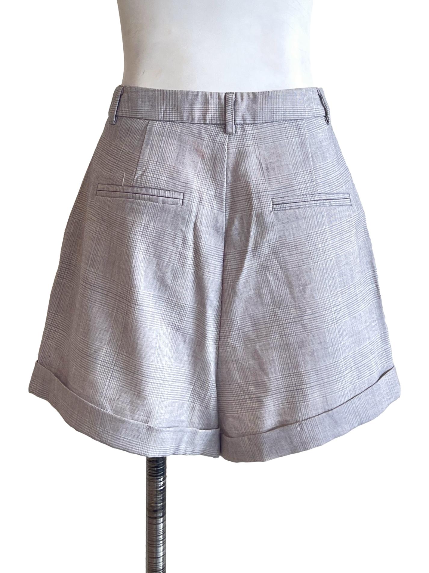 Dove Grey Boyfriend Shorts