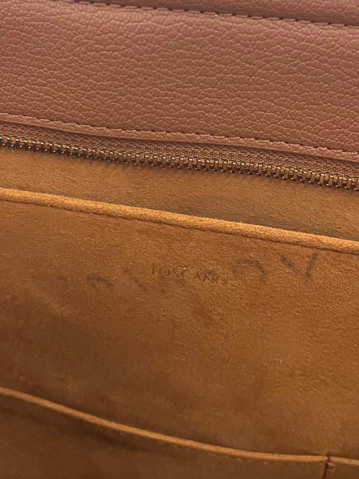 Brown Leather Aimee Work Tote Bag CSN