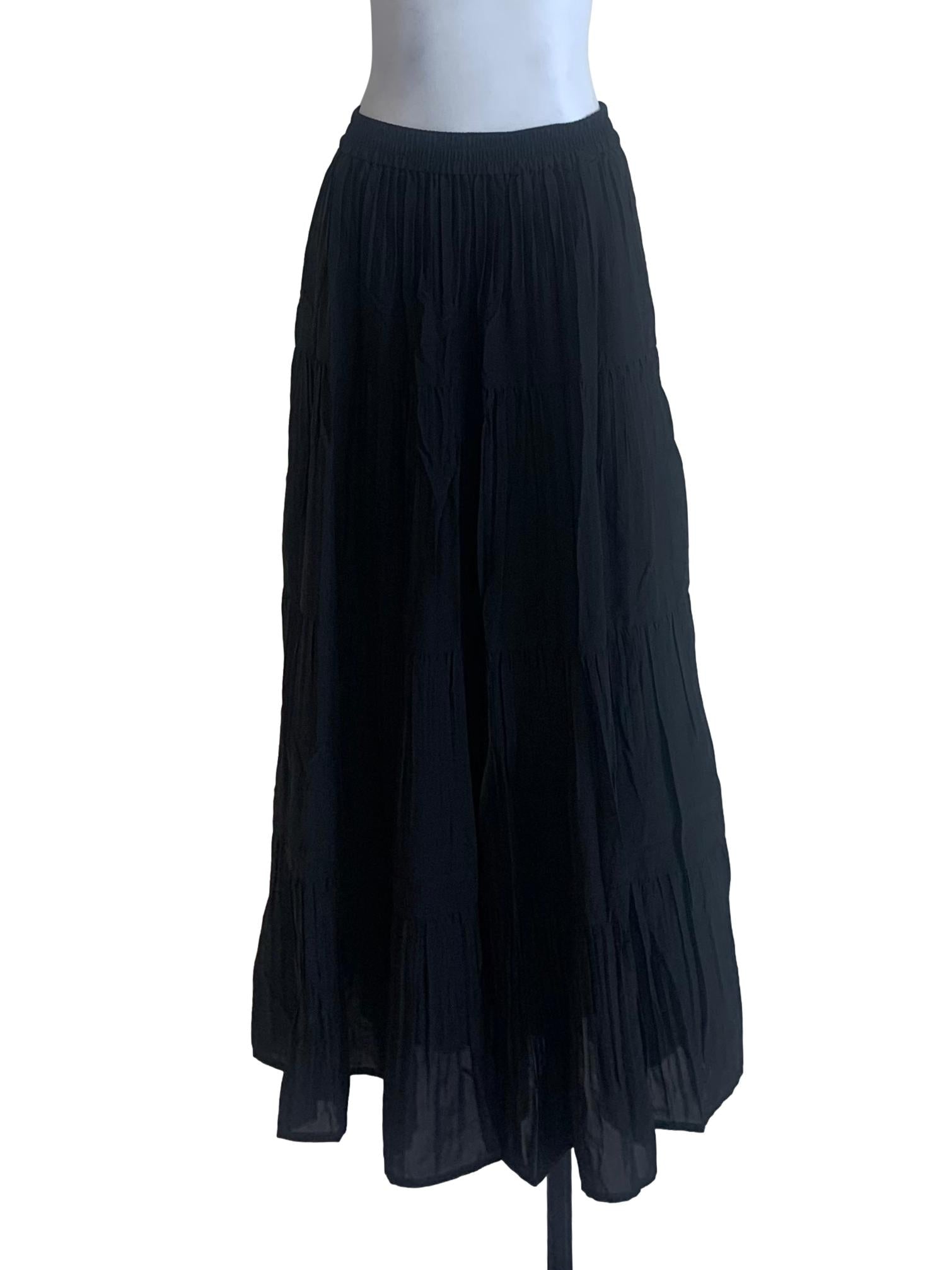 Crow Black Prairie Skirt