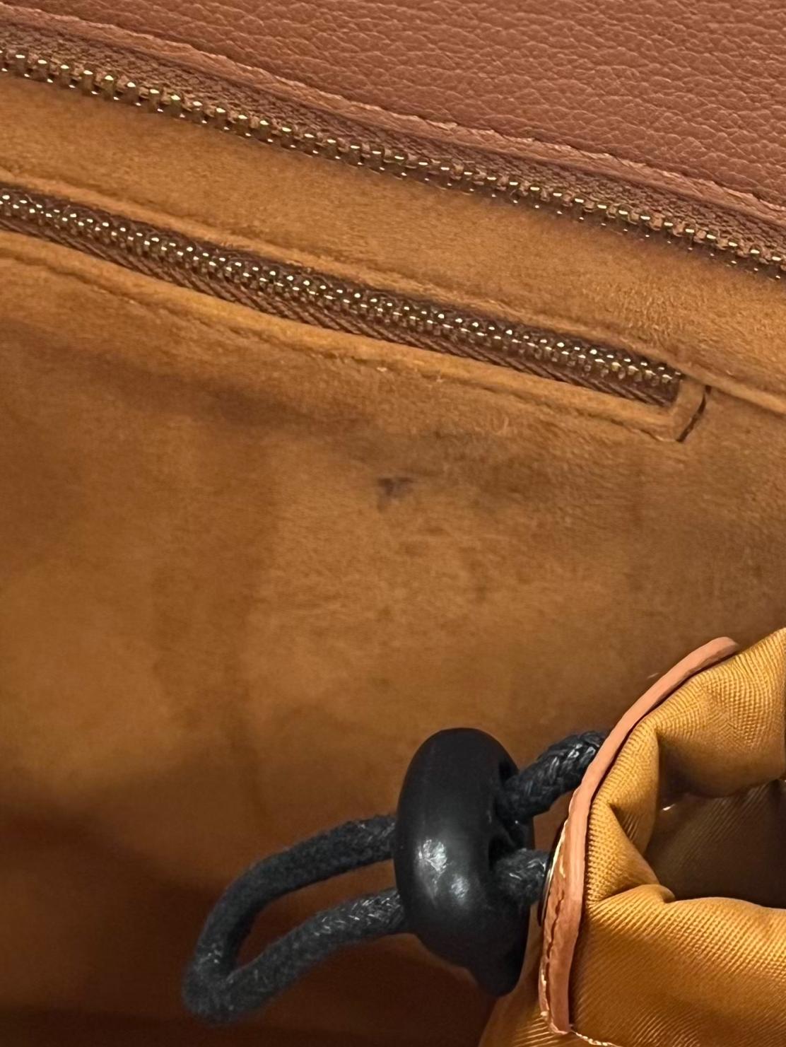 Brown Leather Aimee Work Tote Bag CSN