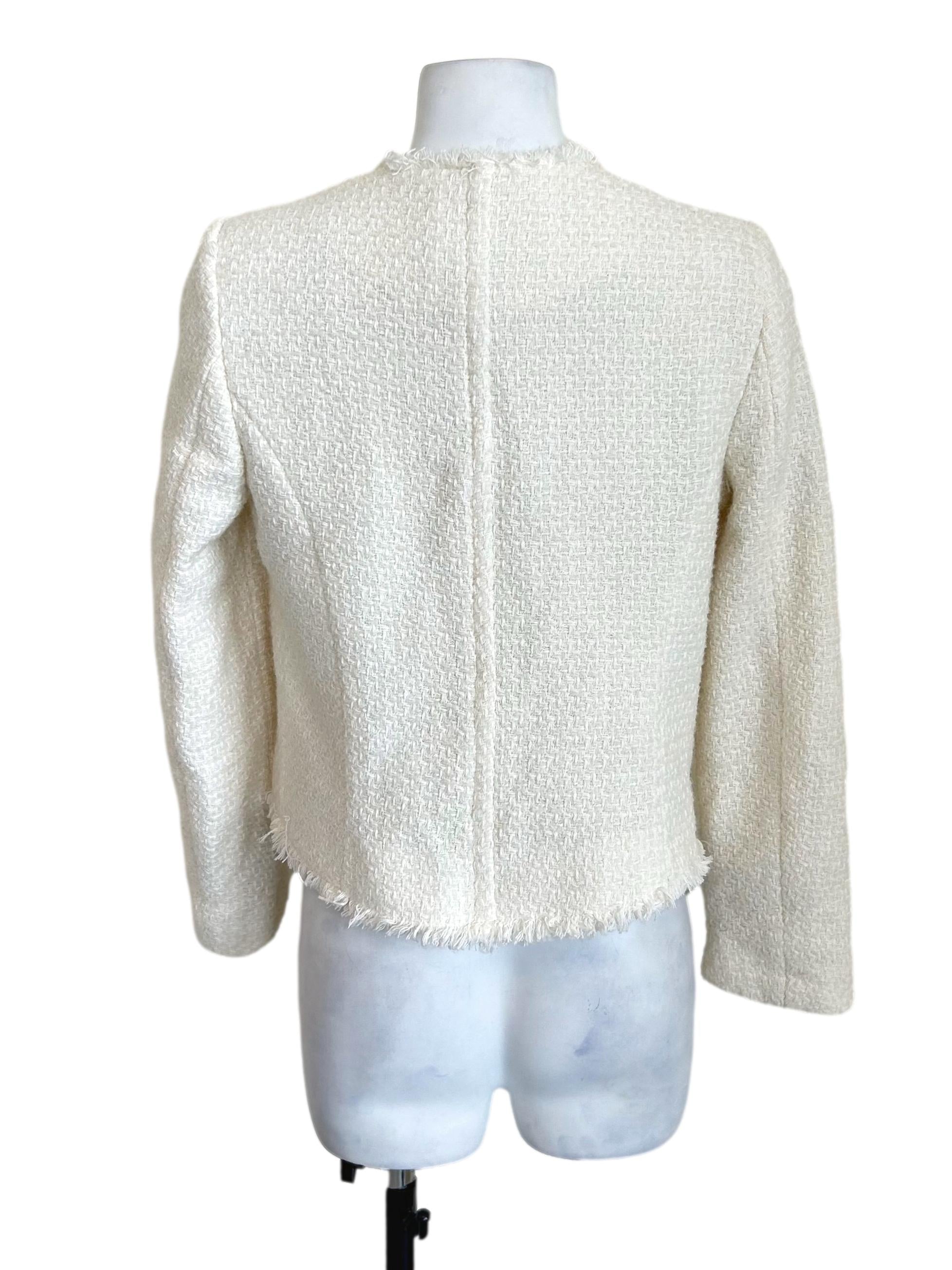 Cream Tweed Jacket